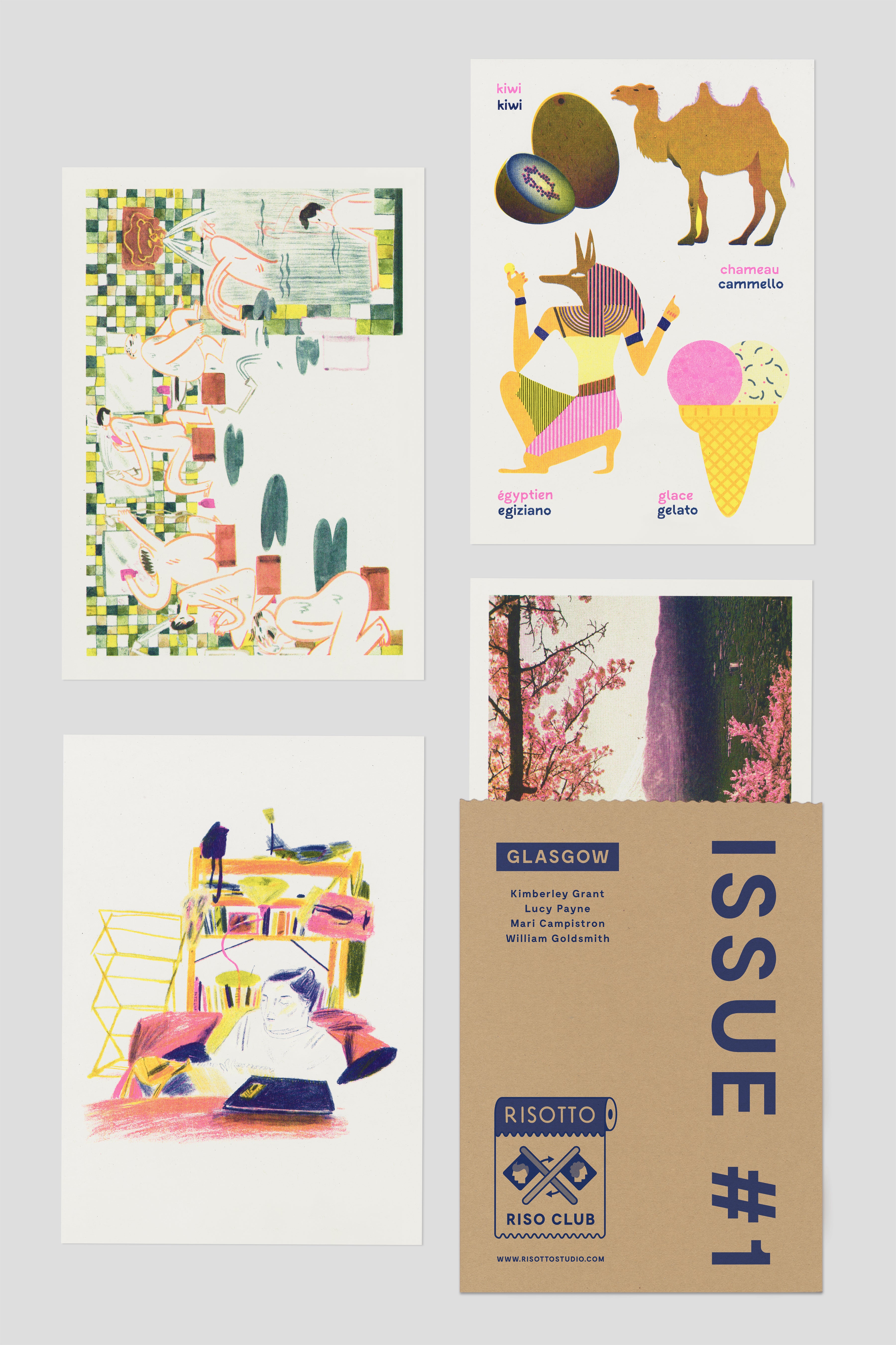 No. 1: Glasgow - RISO CLUB Back Issue