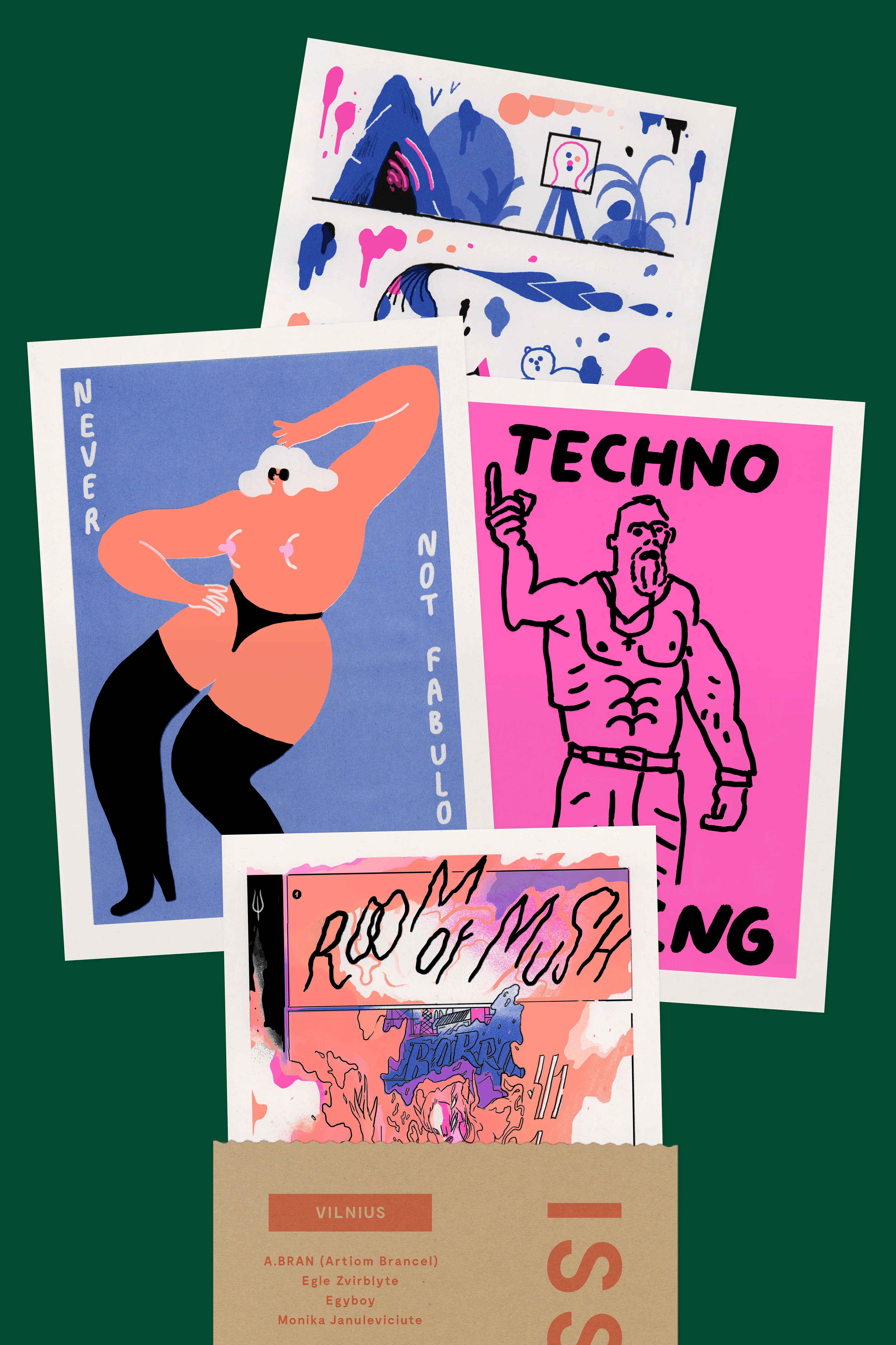 No. 12: Vilnuis - RISO CLUB Back Issue - Image 2