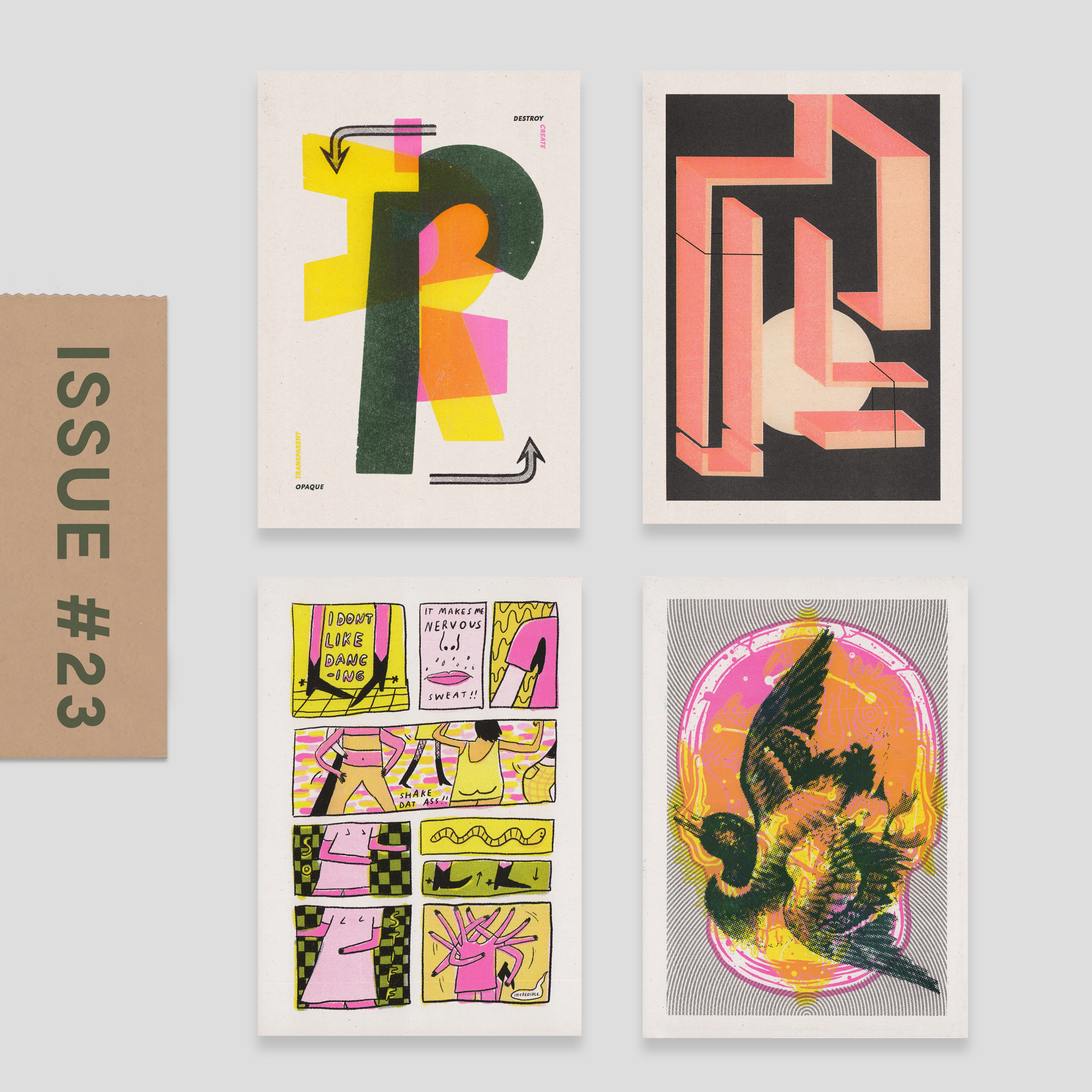 No. 23: Denton - RISO CLUB Back Issue - Image 3