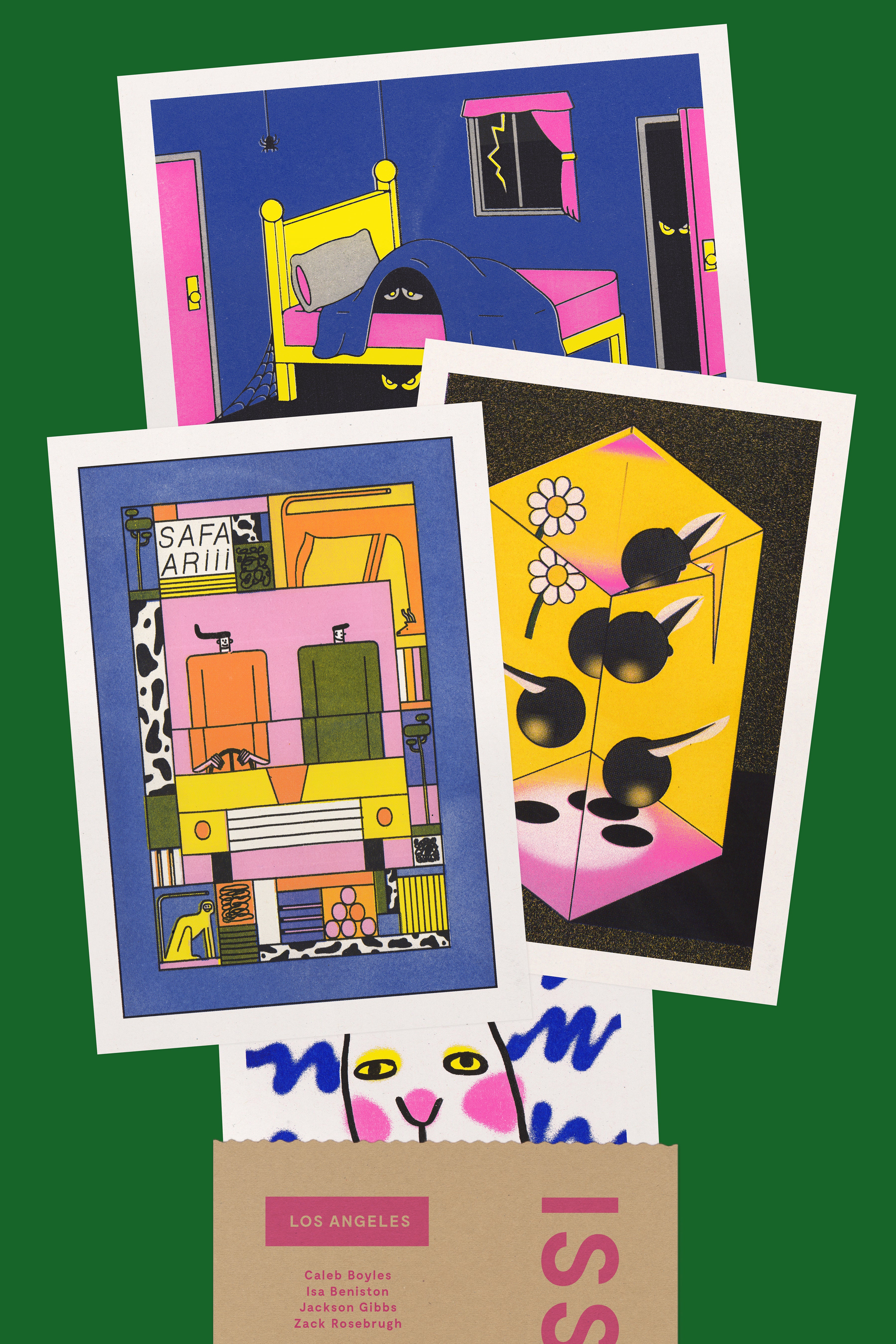 No. 28: Los Angeles - RISO CLUB Back Issue - Image 2