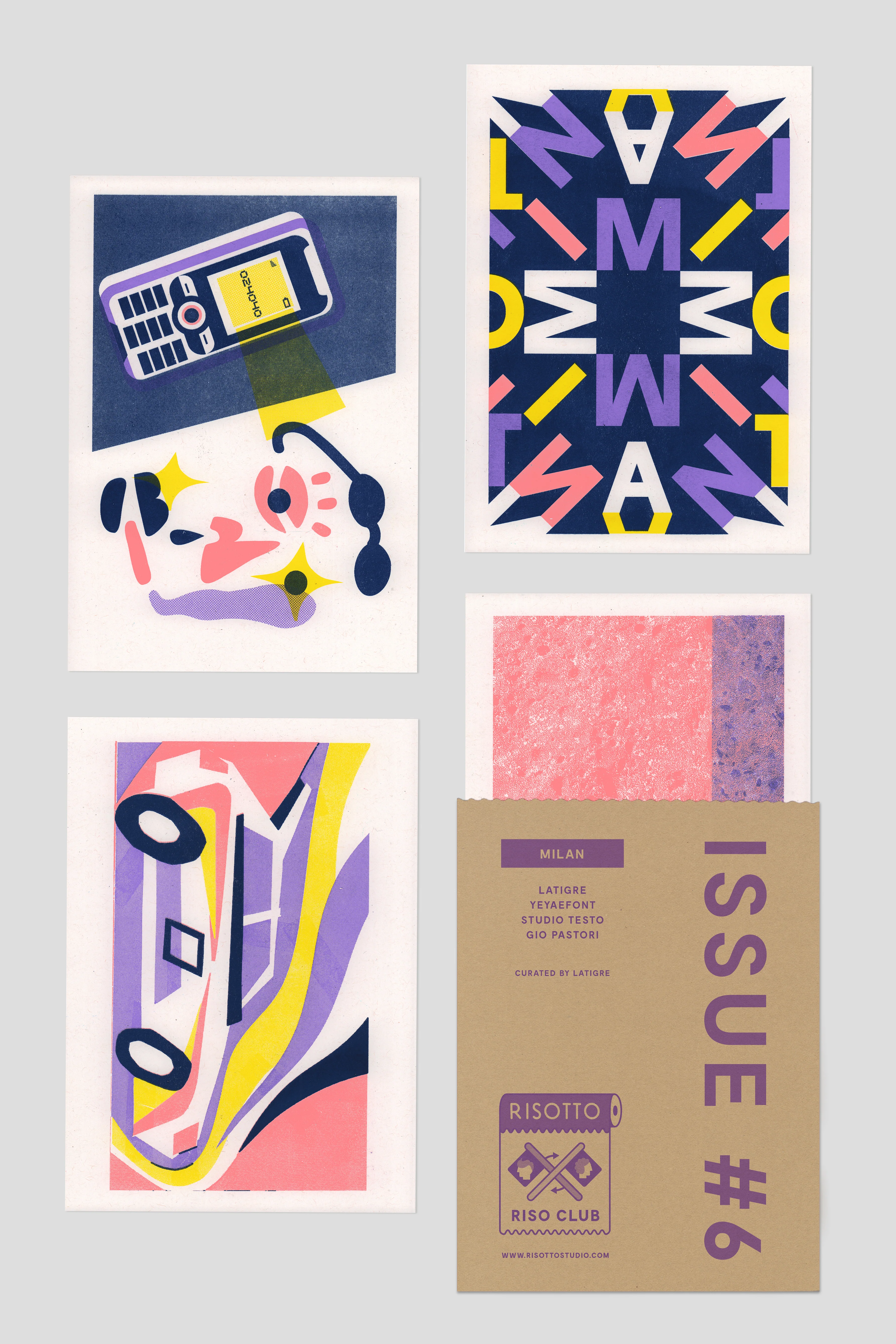 No. 6: Milan - RISO CLUB Back Issue