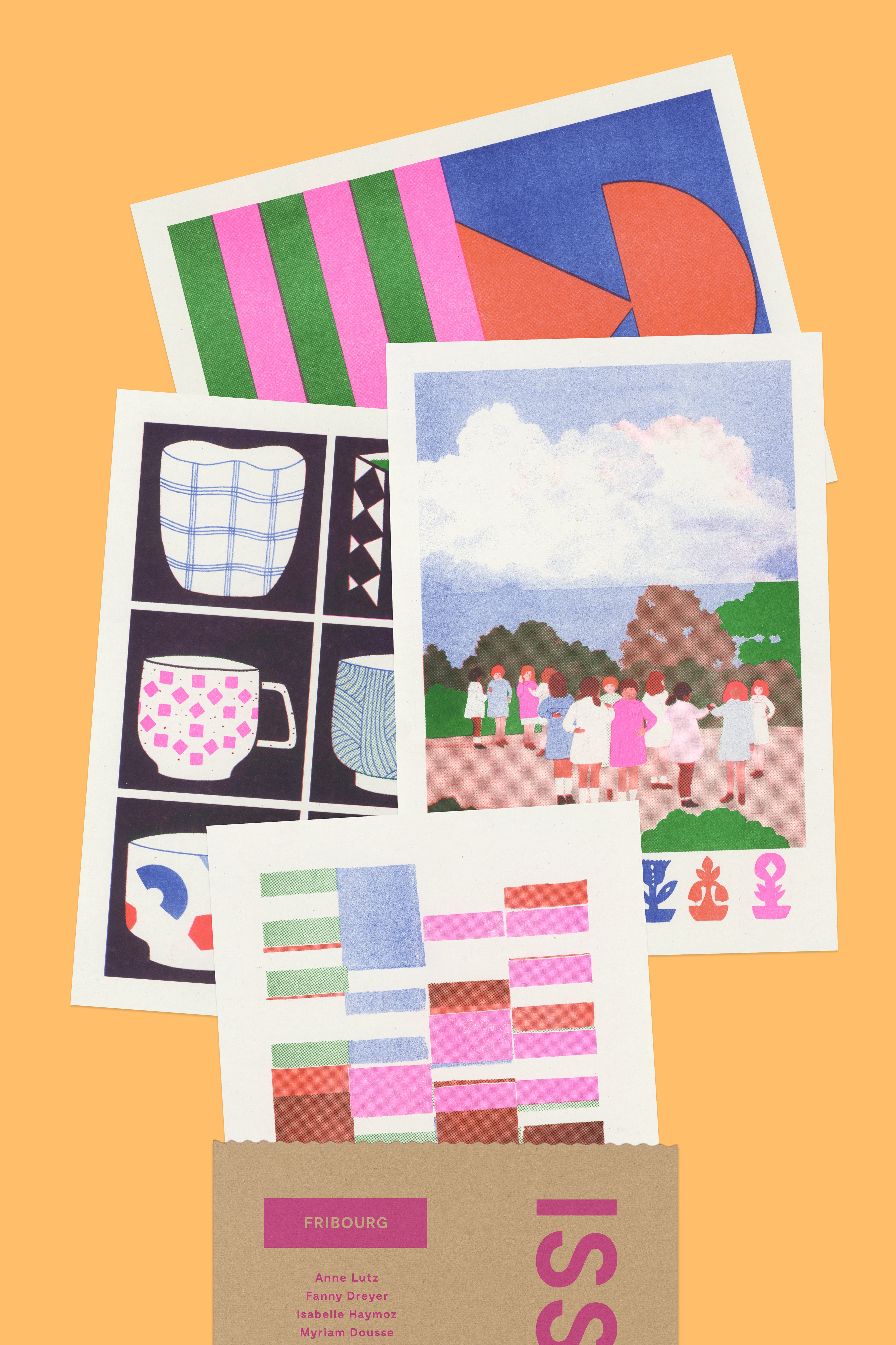 No. 95: Fribourg - RISO CLUB Back Issue - Image 2