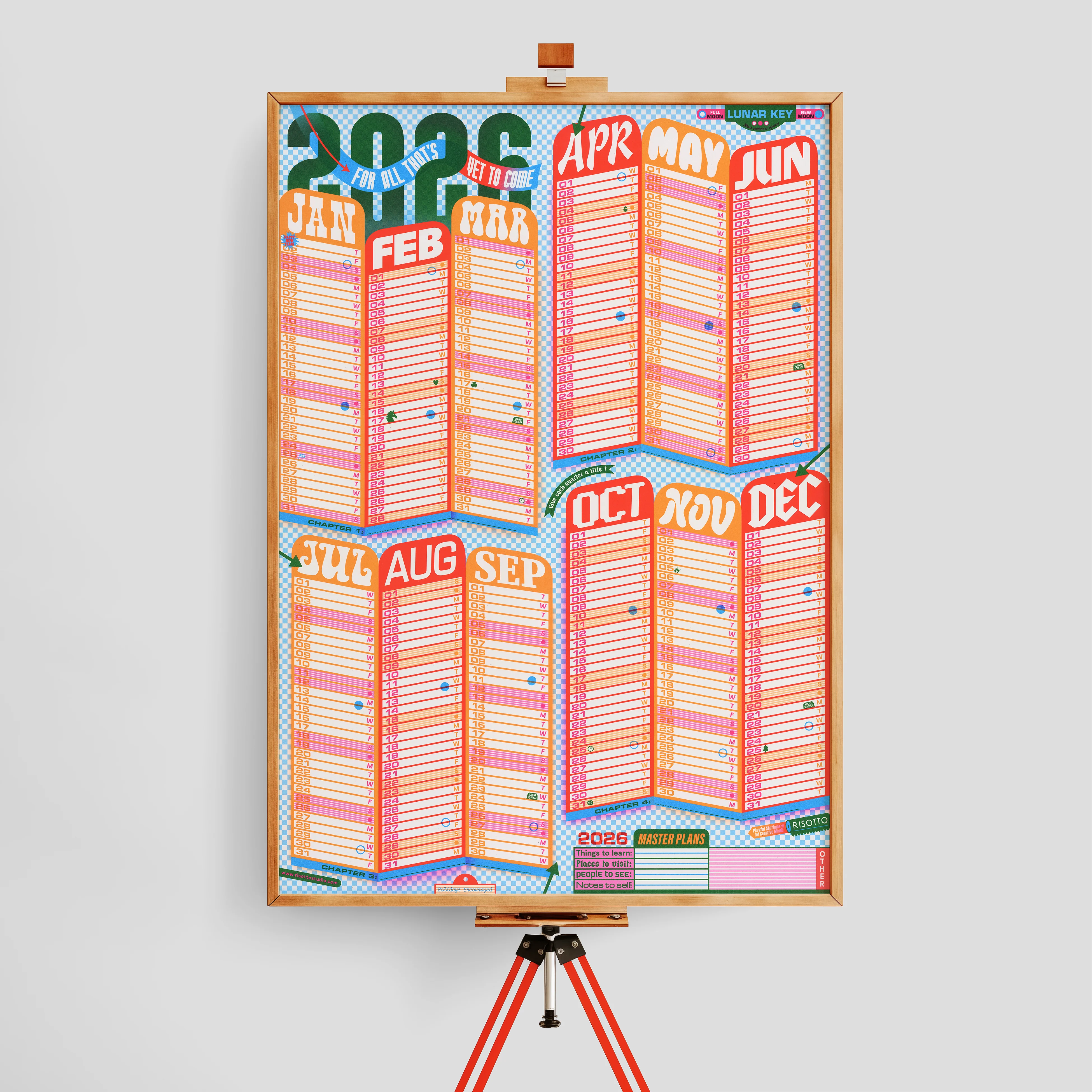 A1 XL Year Planner - 2026 Calendar (+ MultiBuy) - Image 3