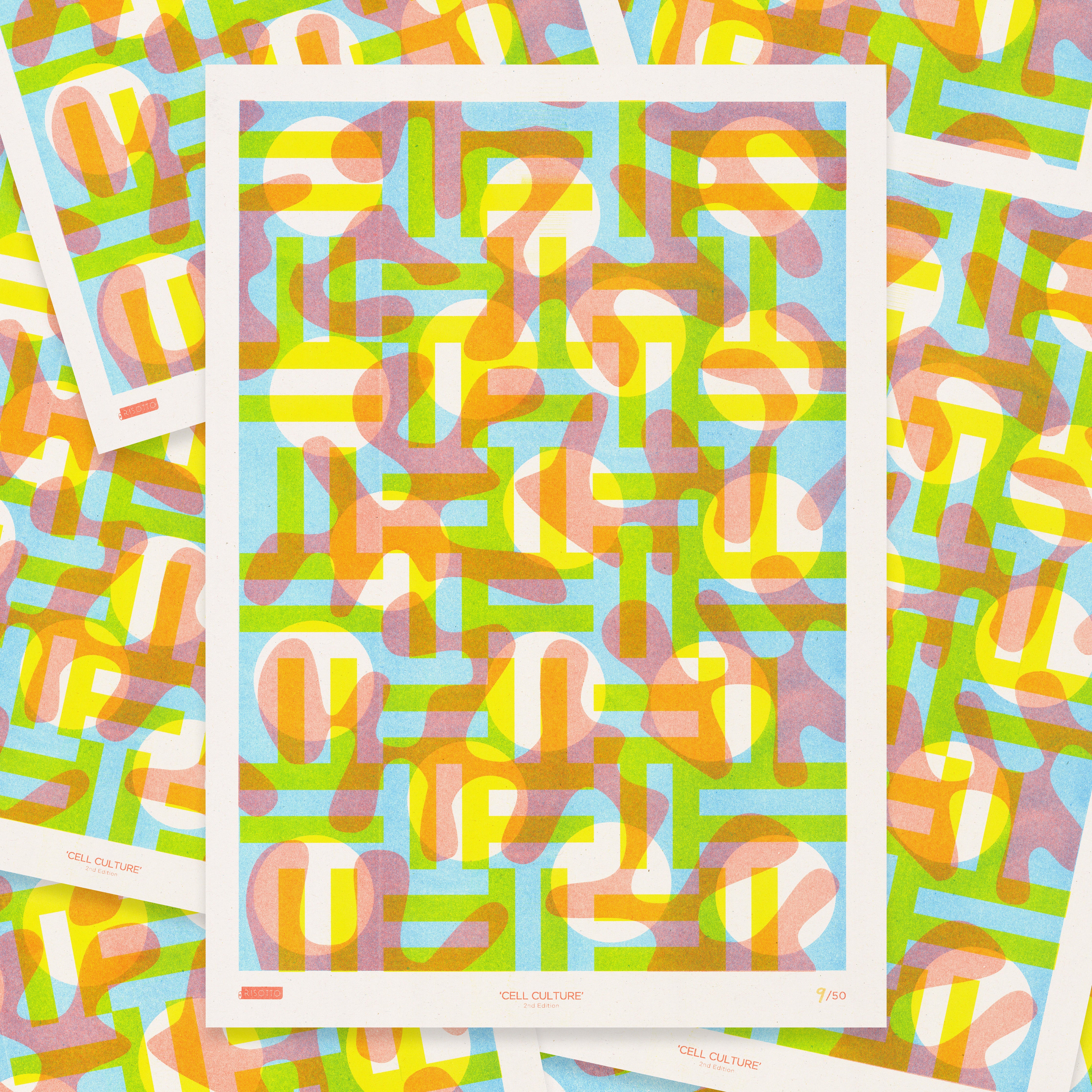 Cell Culture - Biology Collection: Editioned A3 Print - Image 6