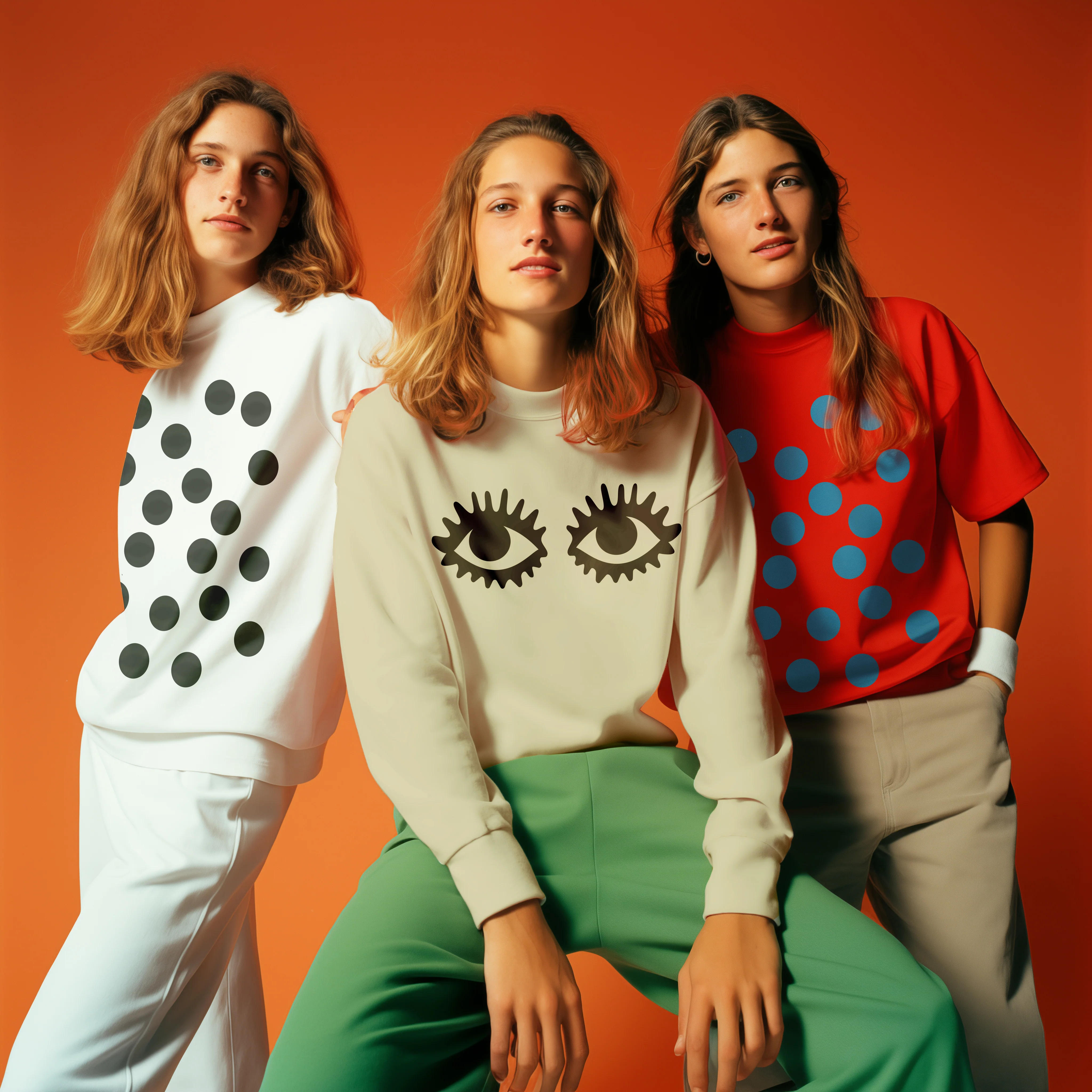 Eyelash - Ivory Heavyweight Sweatshirt - Image 3