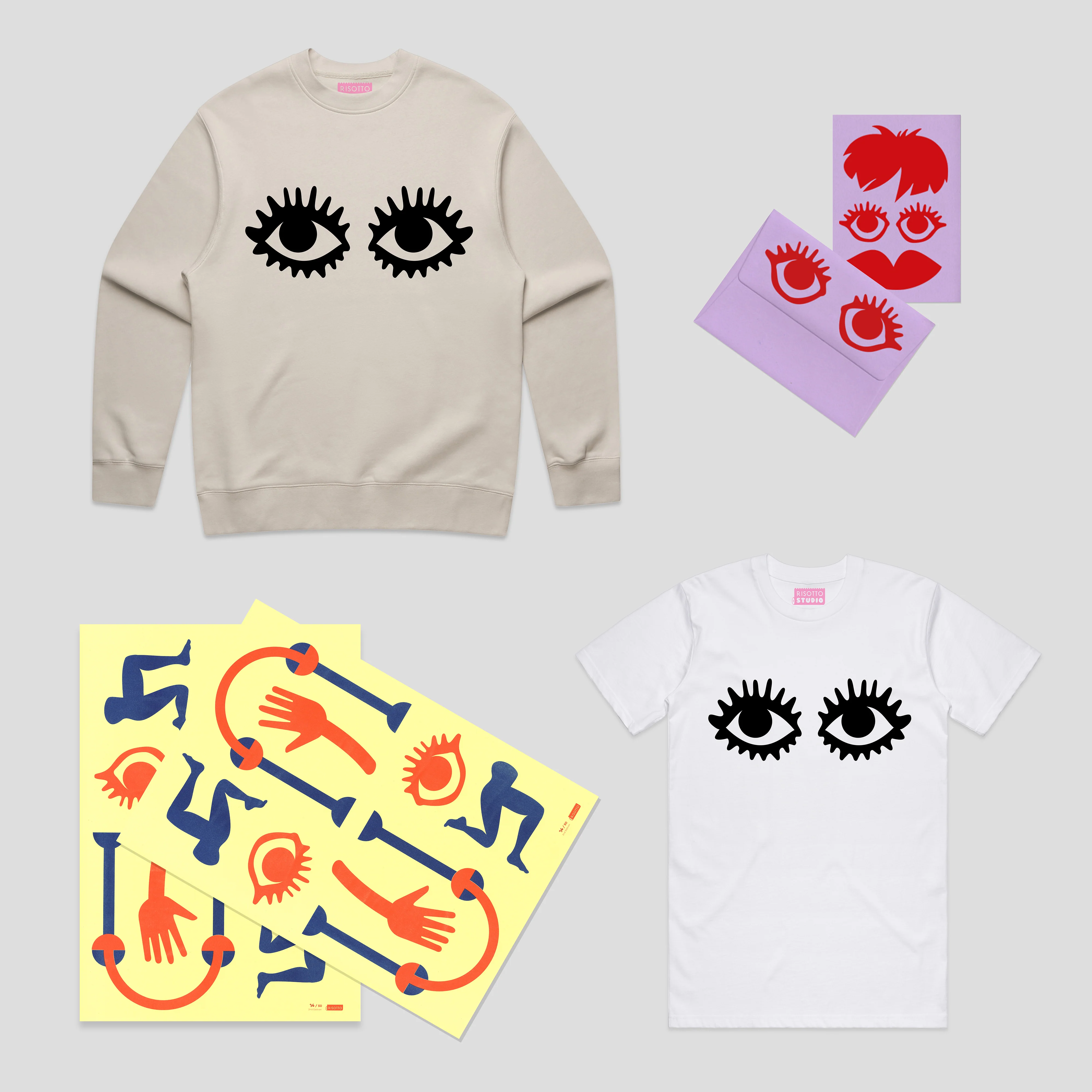 Eyelash - Ivory Heavyweight Sweatshirt - Image 4