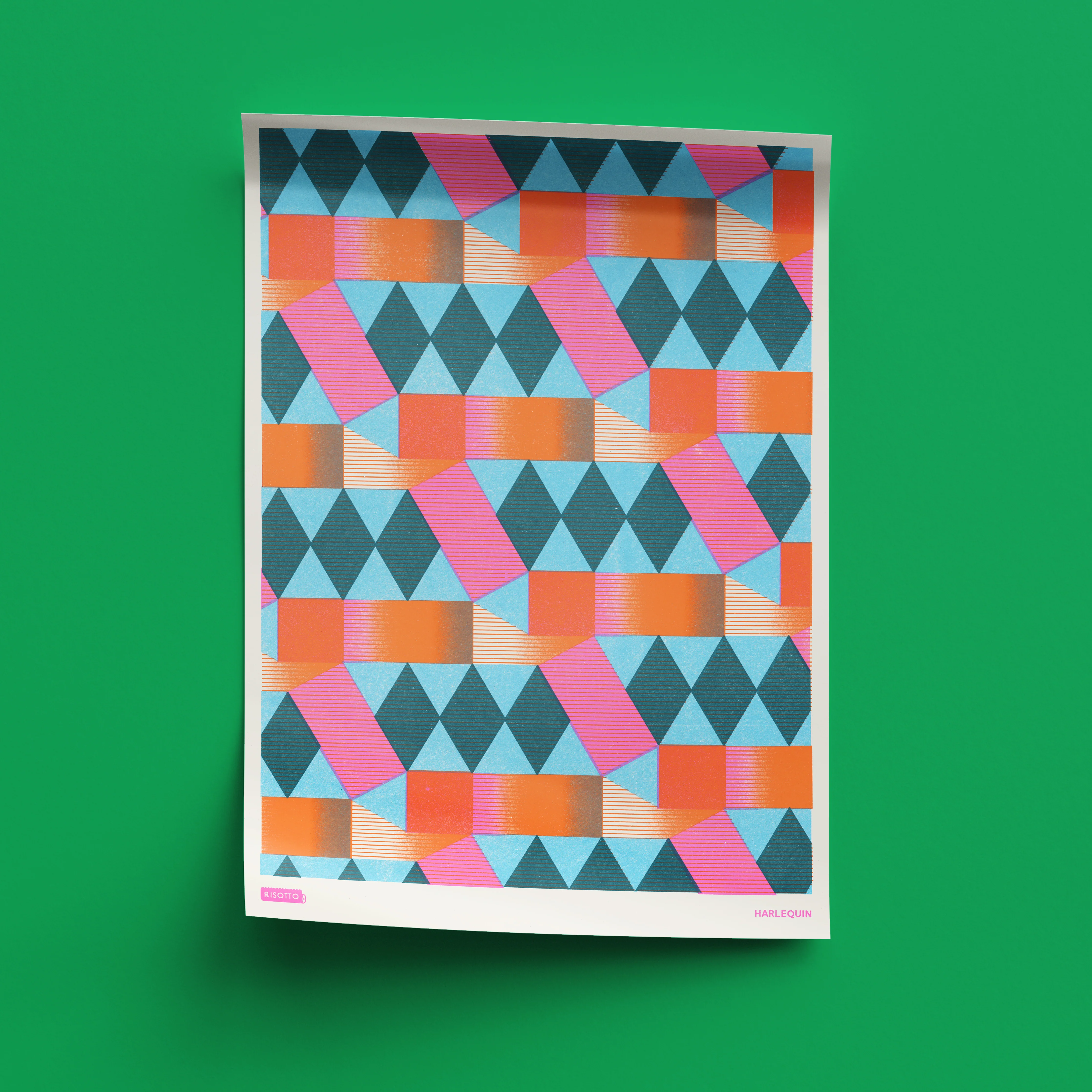 HARLEQUIN - A4 Print: Framed | Unframed - Image 3