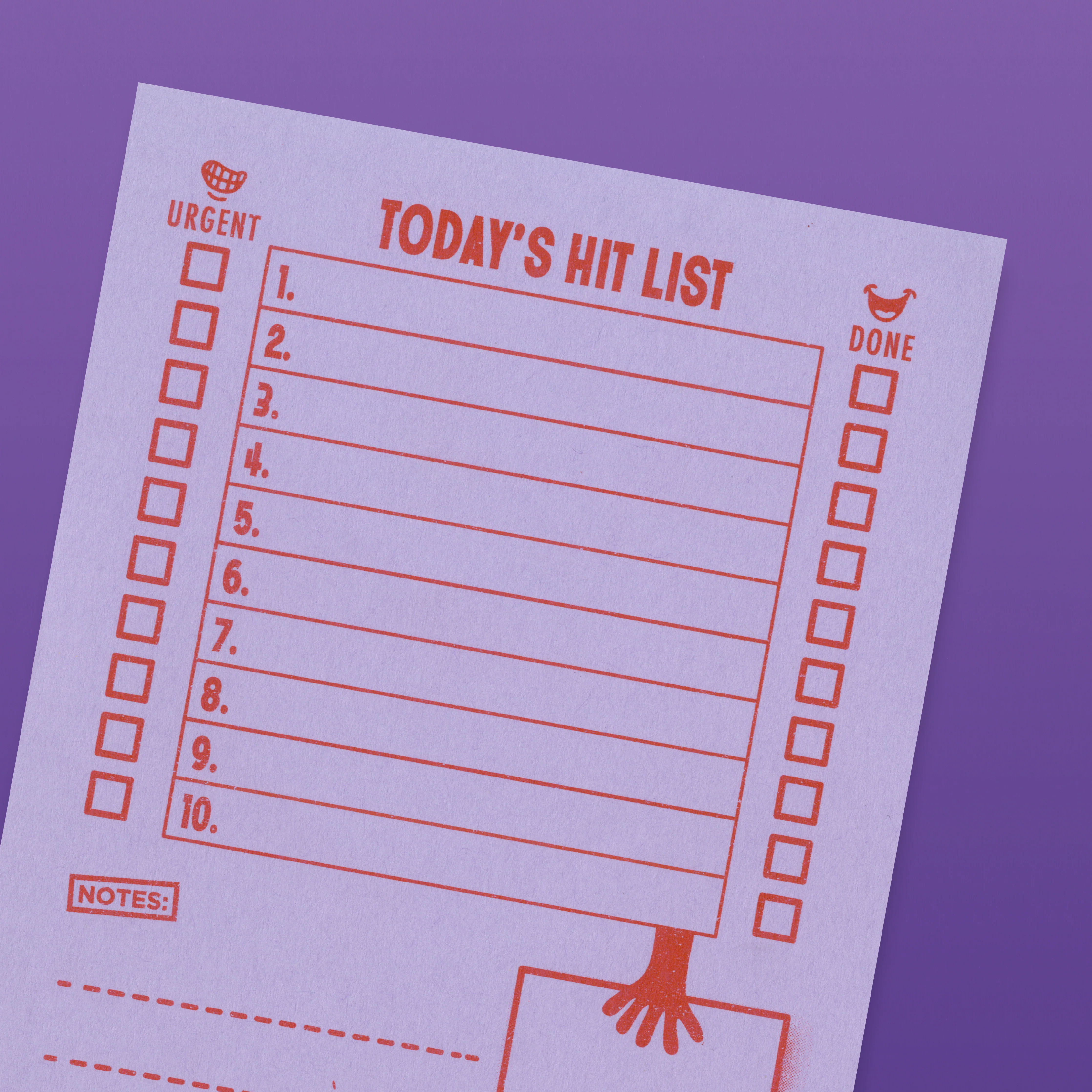 Daily To Do List Notepad: Lilac - a Double Decker Hit List - Image 7