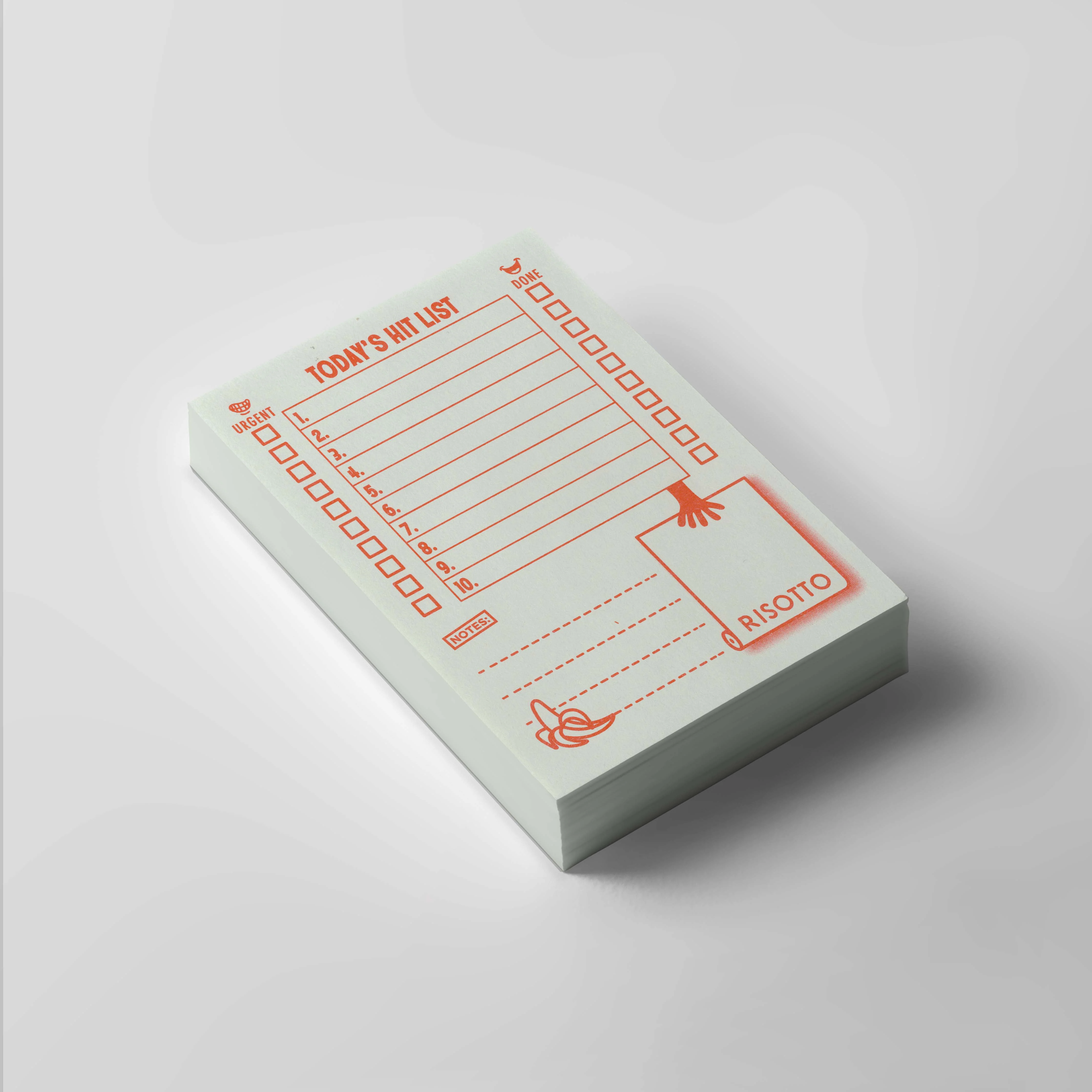 Daily To Do List Notepad: Grey - a Double Decker Hit List - Image 3