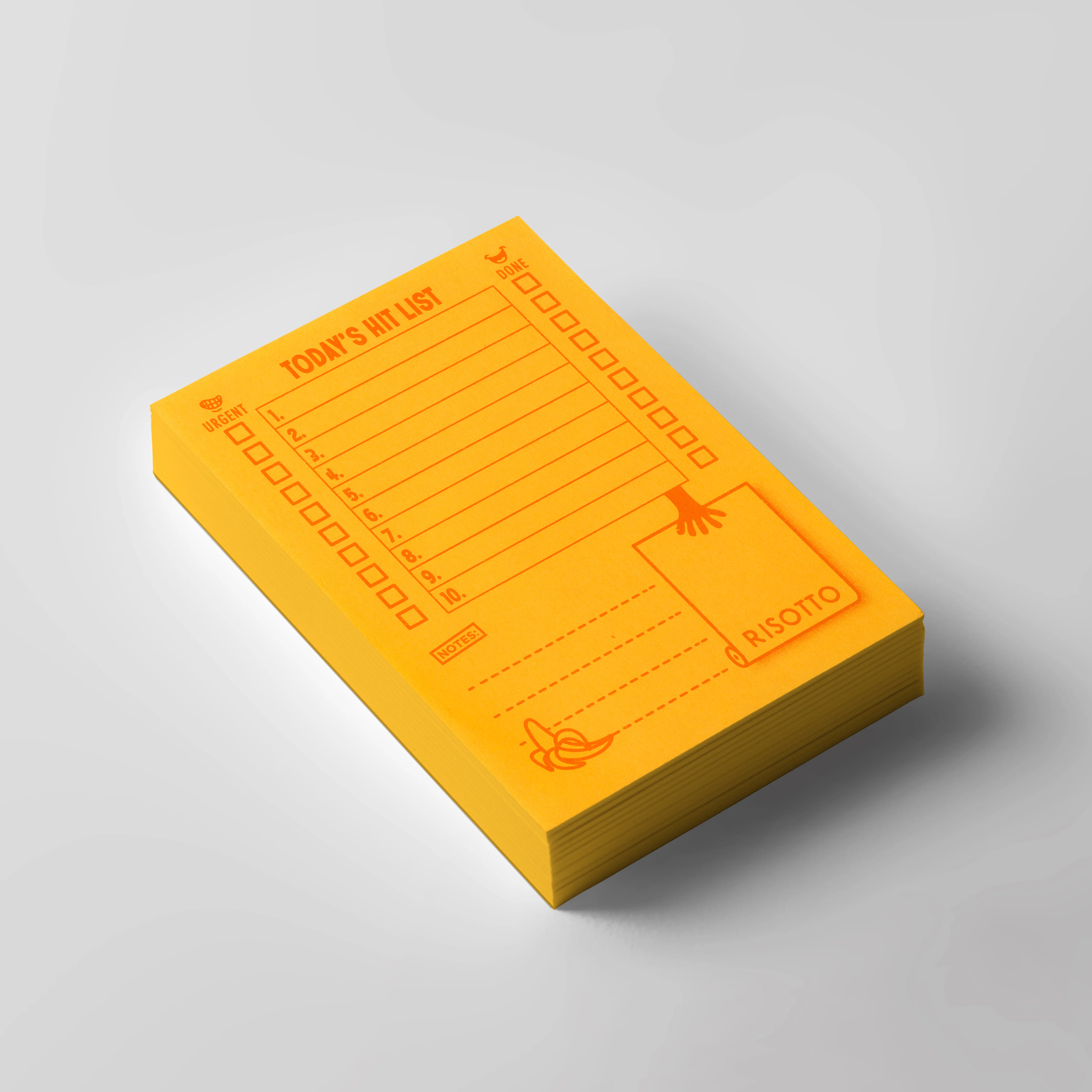 Daily To Do List Notepad: Tangerine - a Double Decker Hit List - Image 3