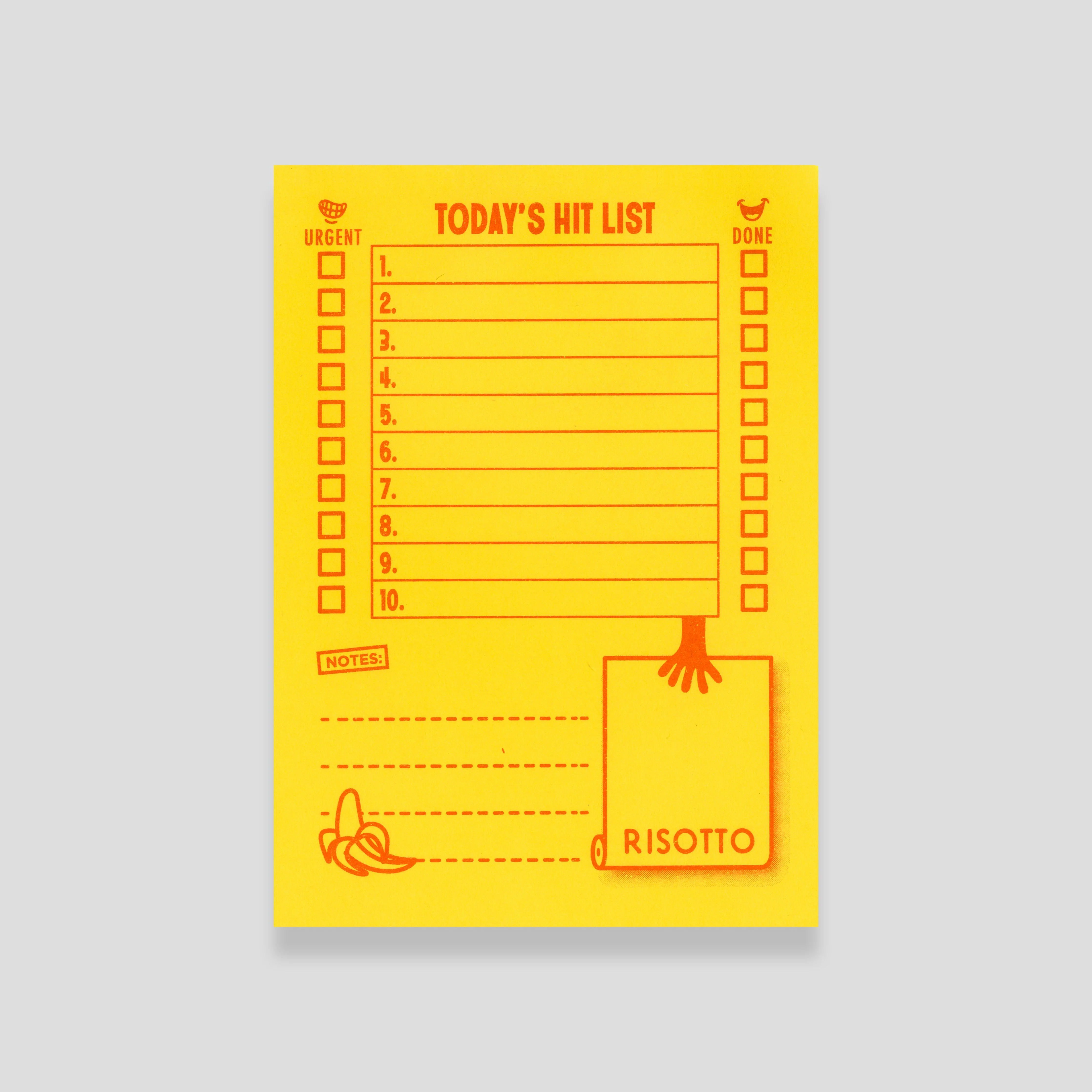 Daily To Do List Notepad: Yellow - a Hit List to Plan Your Day Better! - Image 3