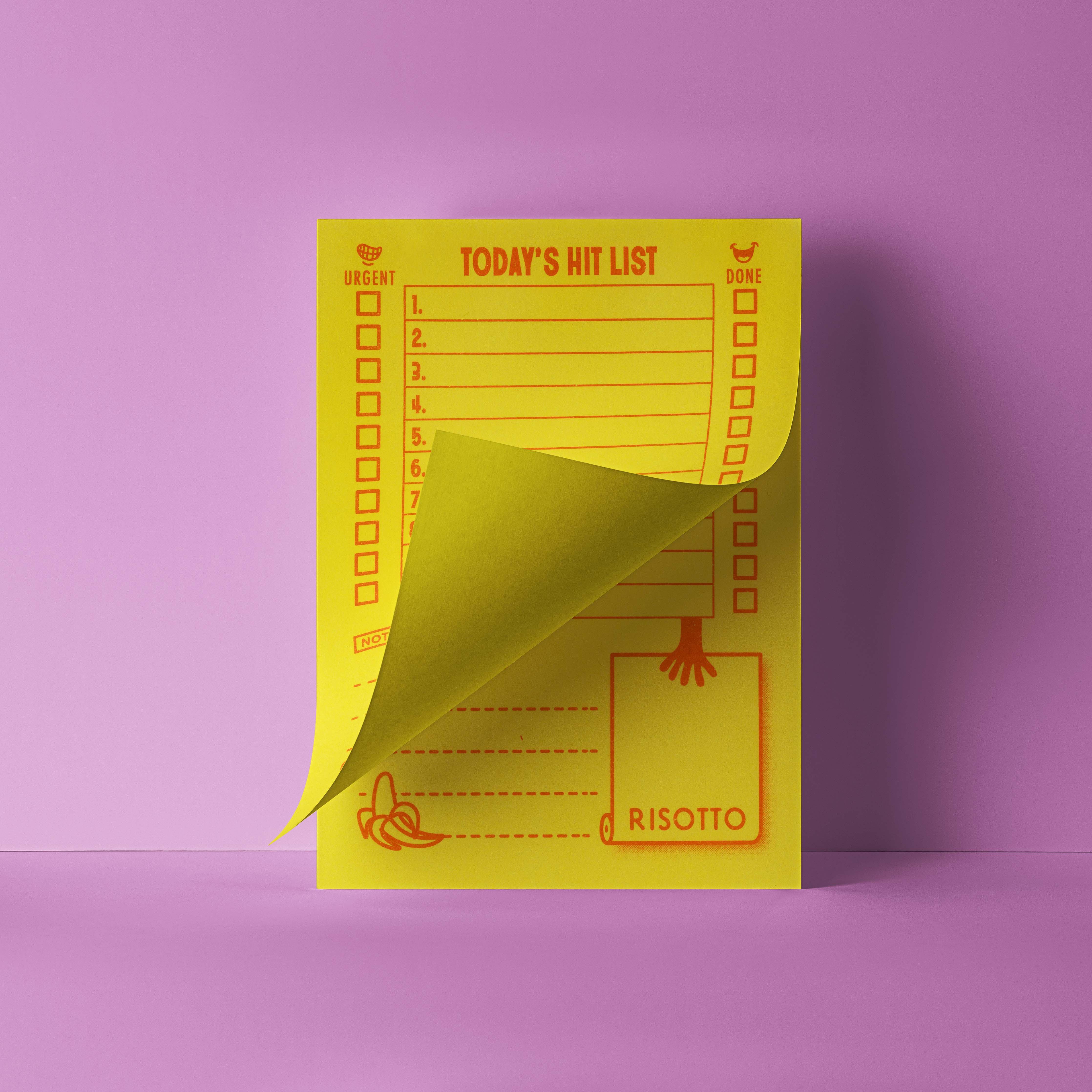 Daily To Do List Notepad: Yellow - a Hit List to Plan Your Day Better! - Image 9