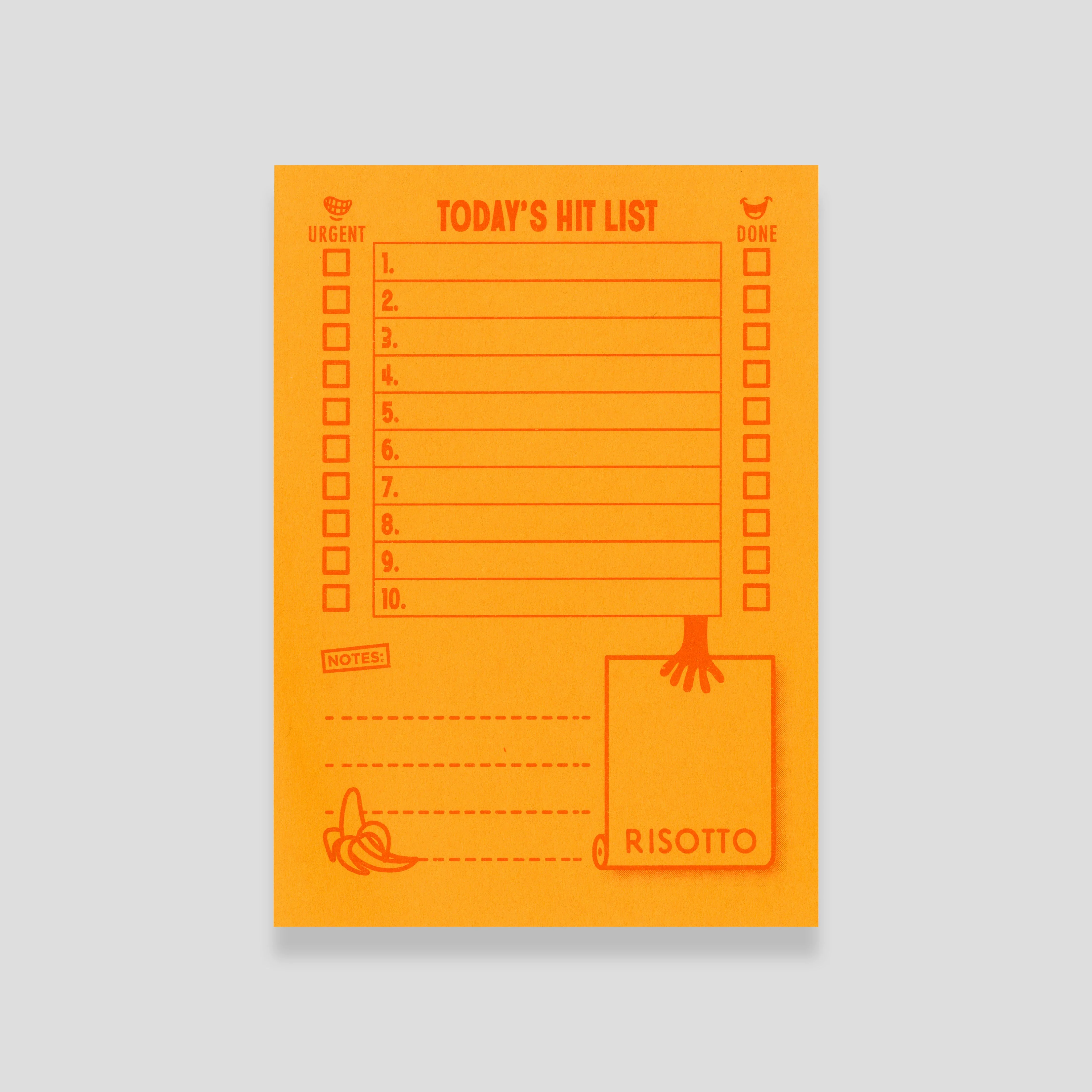 Daily To Do List Notepad: Tangerine - a Hit List to Plan Your Day Better! - Image 3