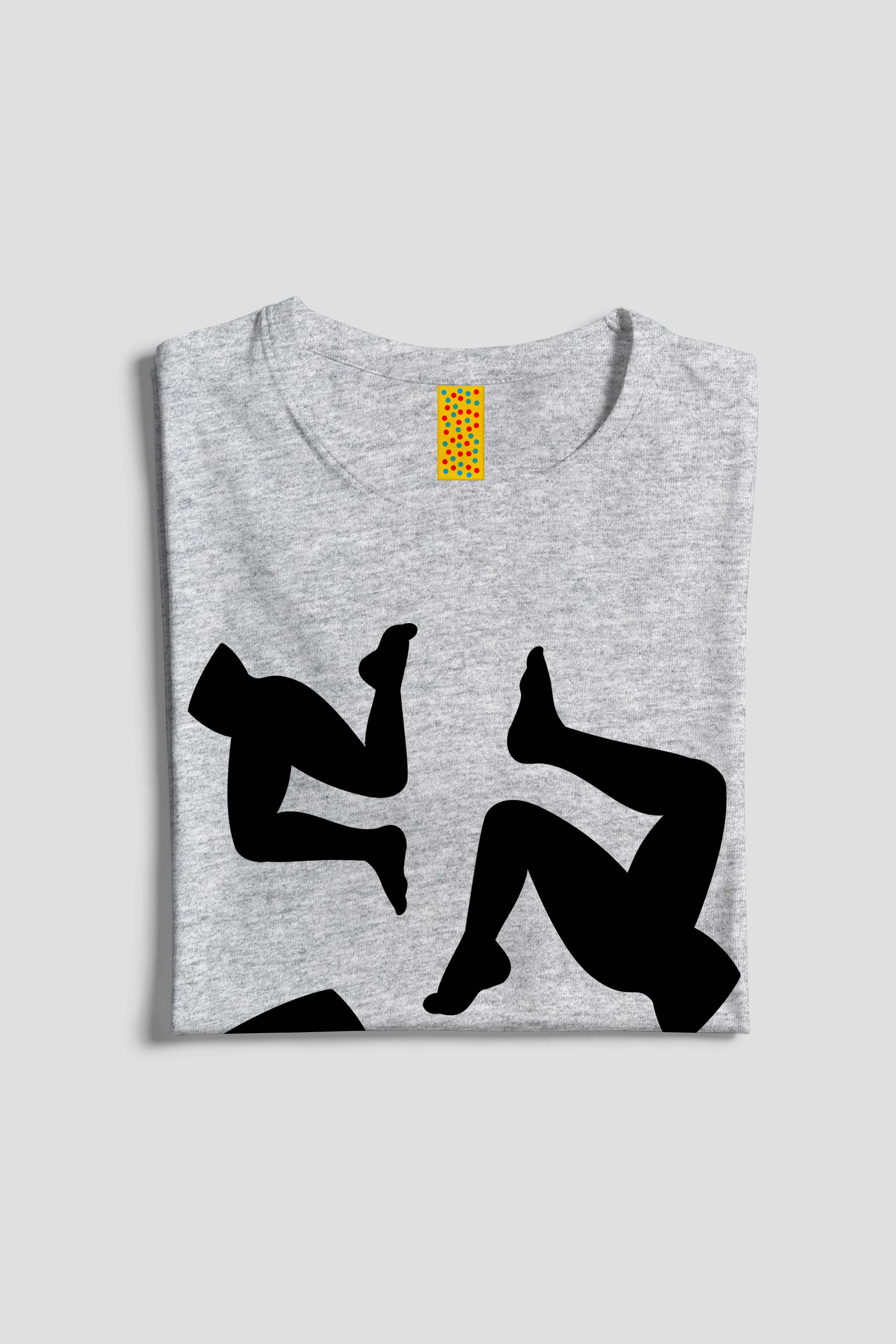 Legs - Ash Grey T-shirt - Image 2