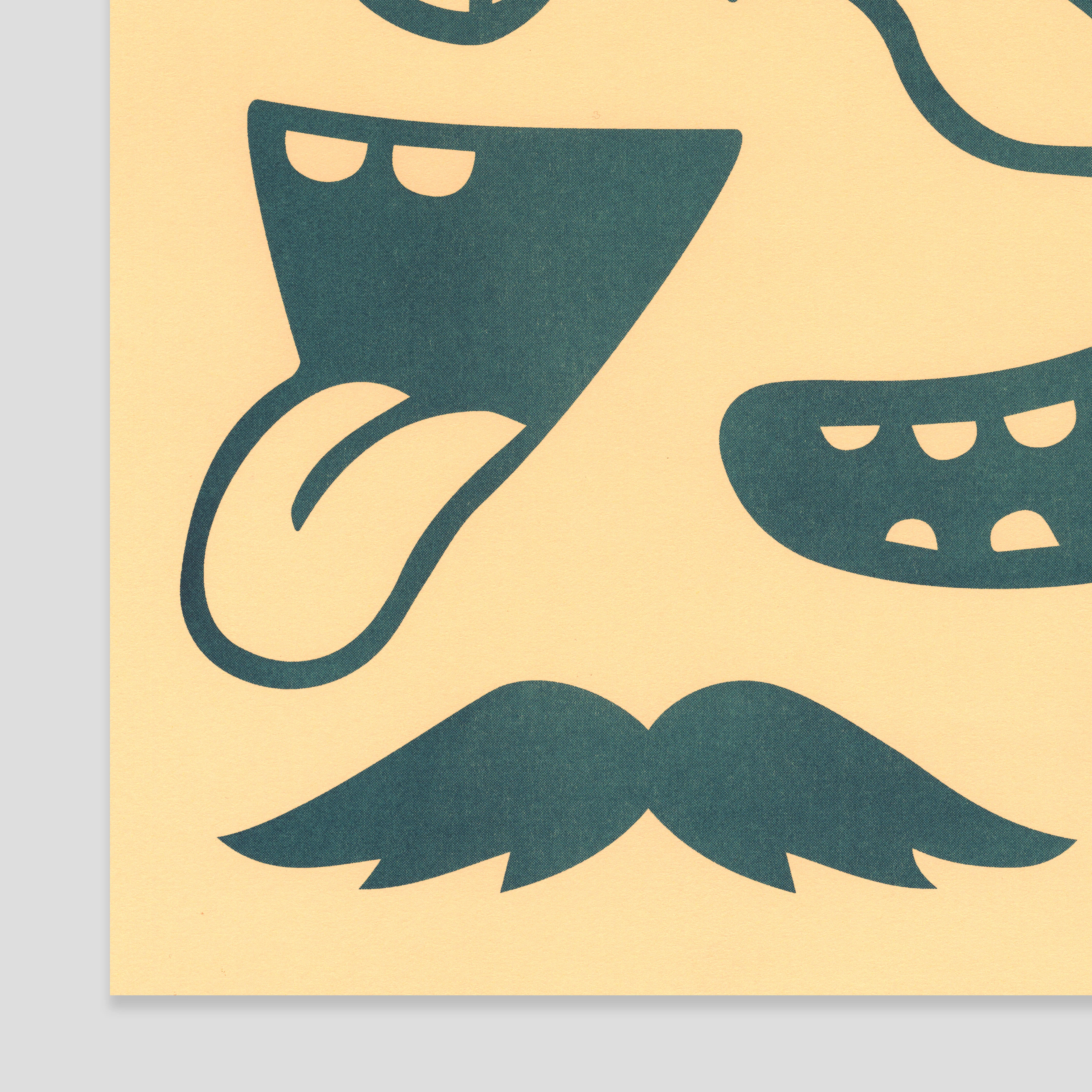 Mouthy A3 Risograph Wall Art - Humorous Cartoon Print - Image 8
