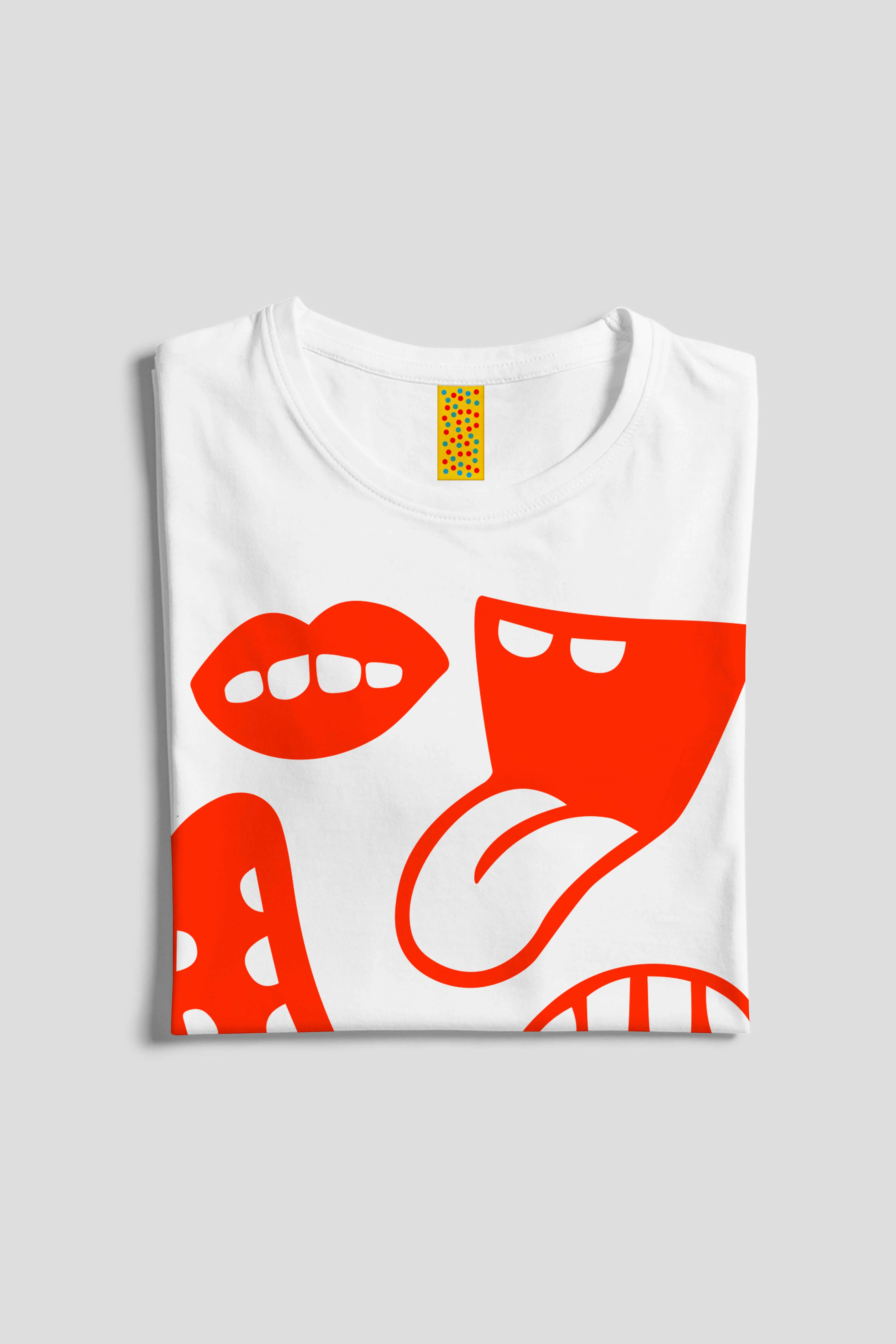Mouthy - White T-shirt - Image 2