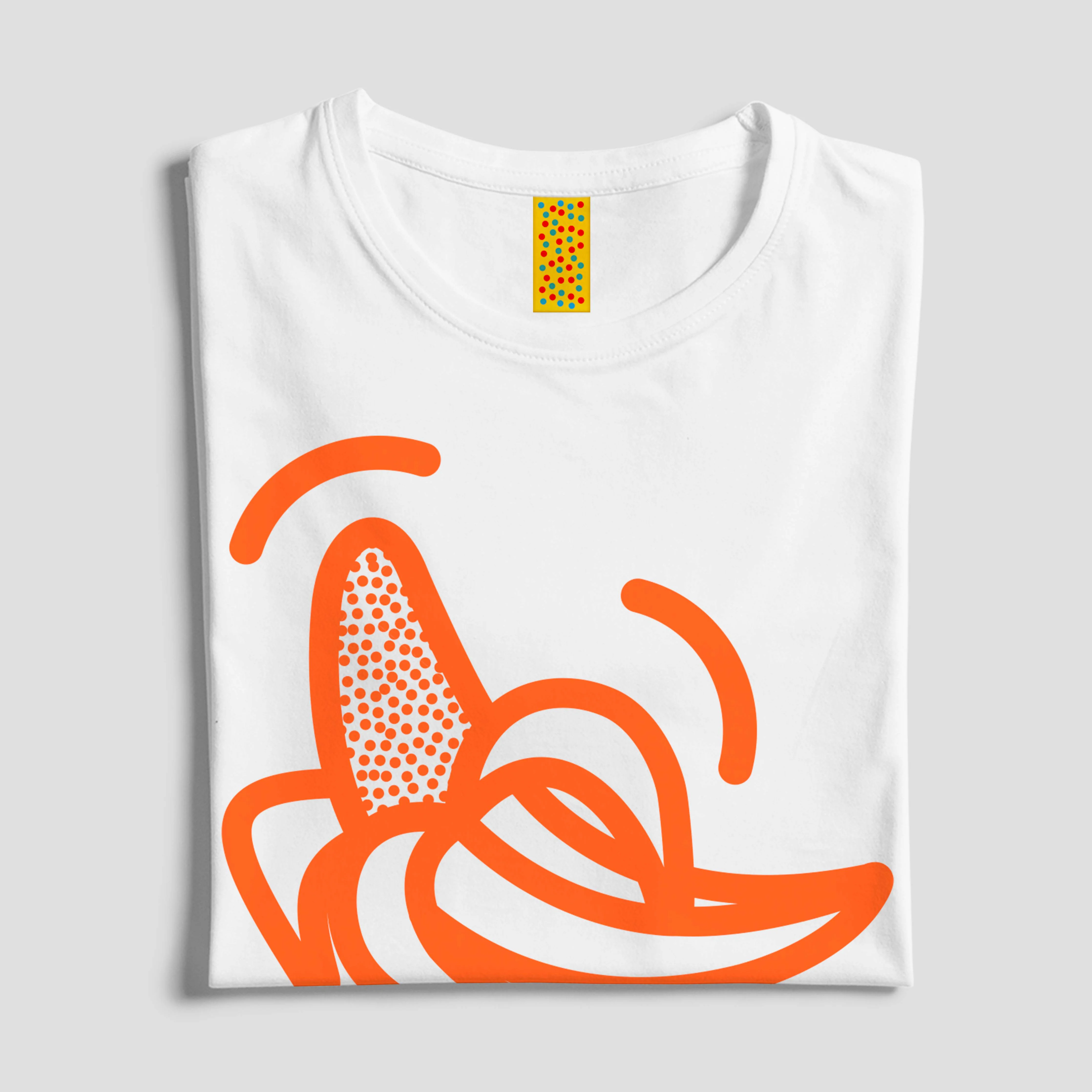 Orange Banana - White T-shirt - Image 3