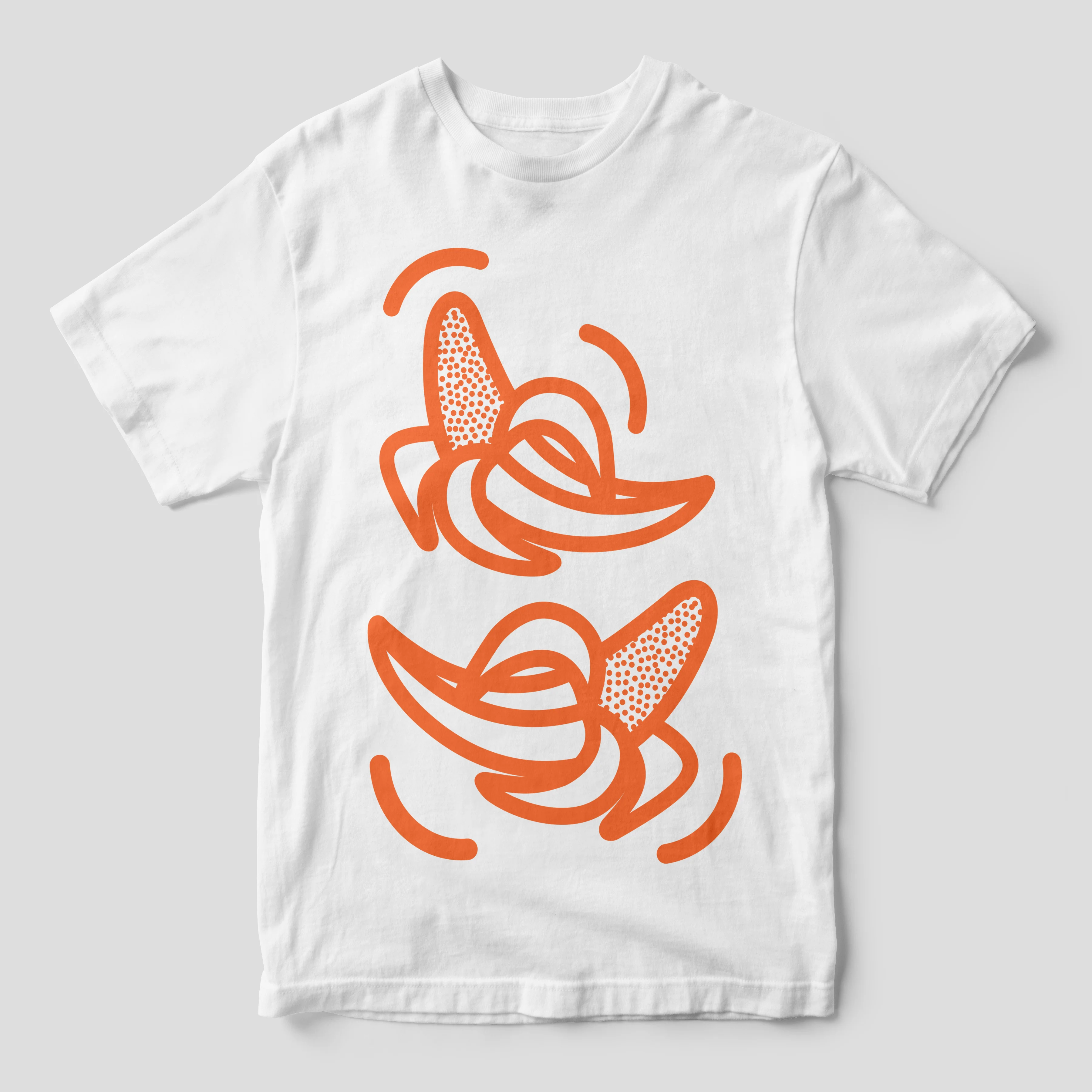 Orange Banana - White T-shirt - Image 4