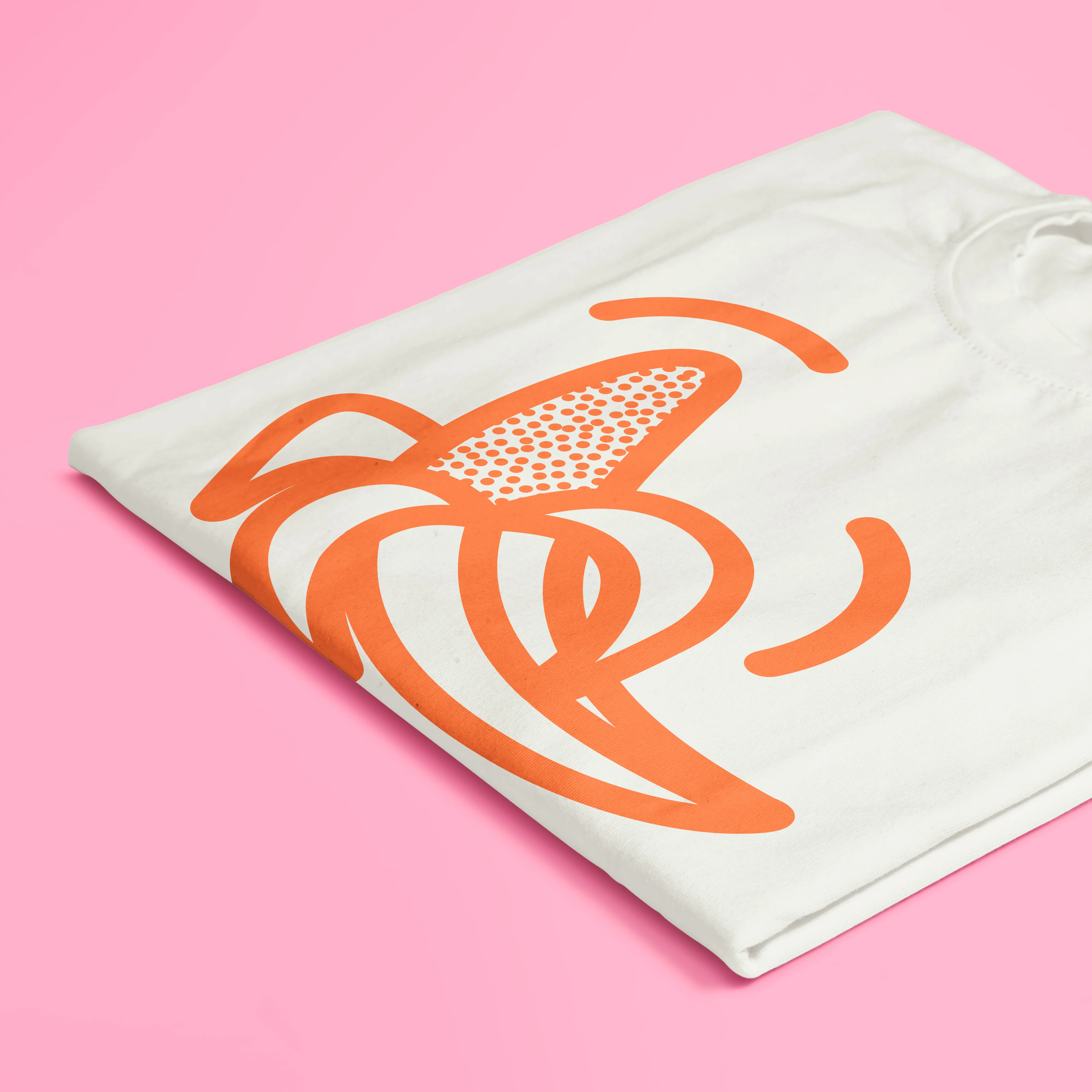 Orange Banana - White T-shirt - Image 5