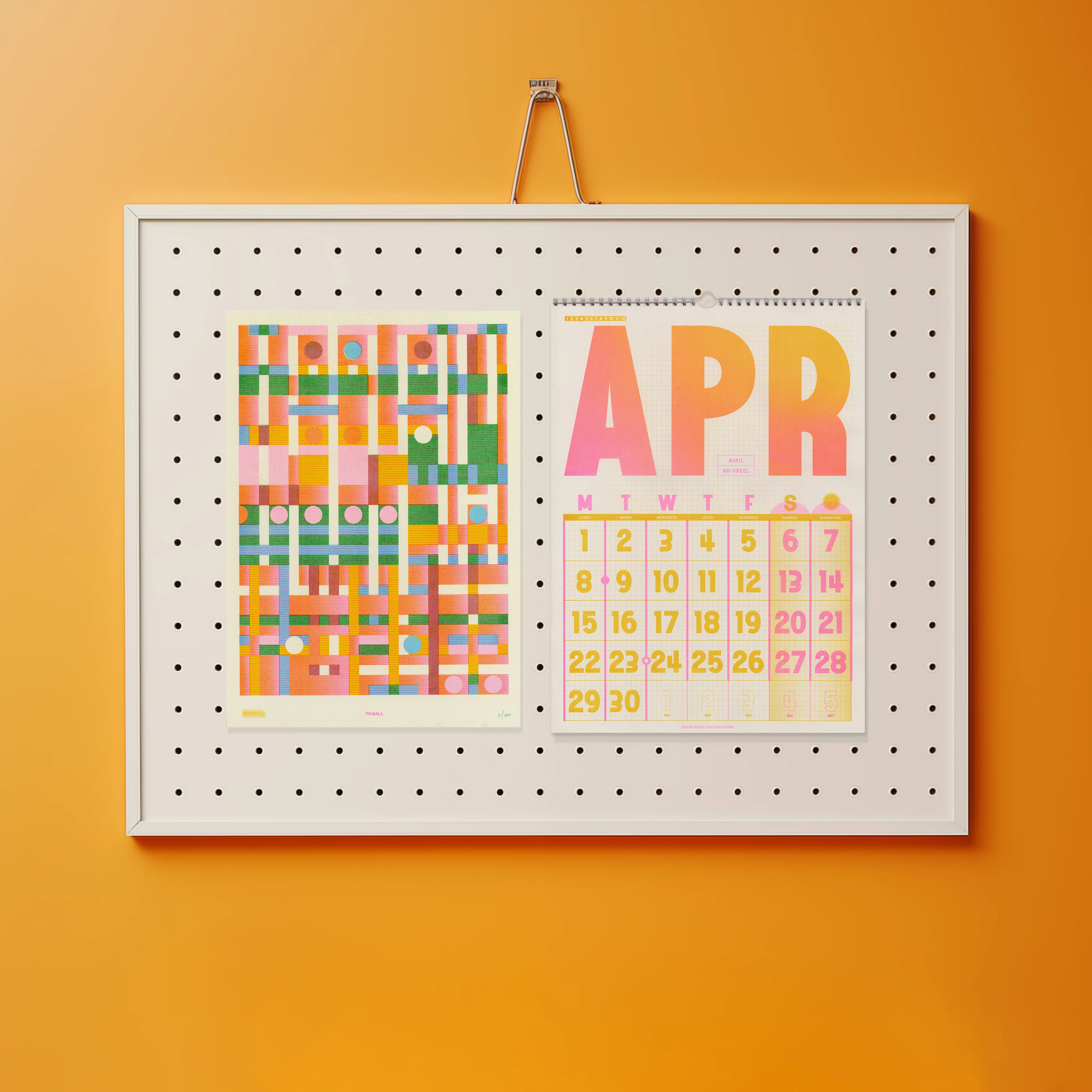 Pinball A3 Risograph Wall Art - Retro Arcade Graphic Print - Image 11