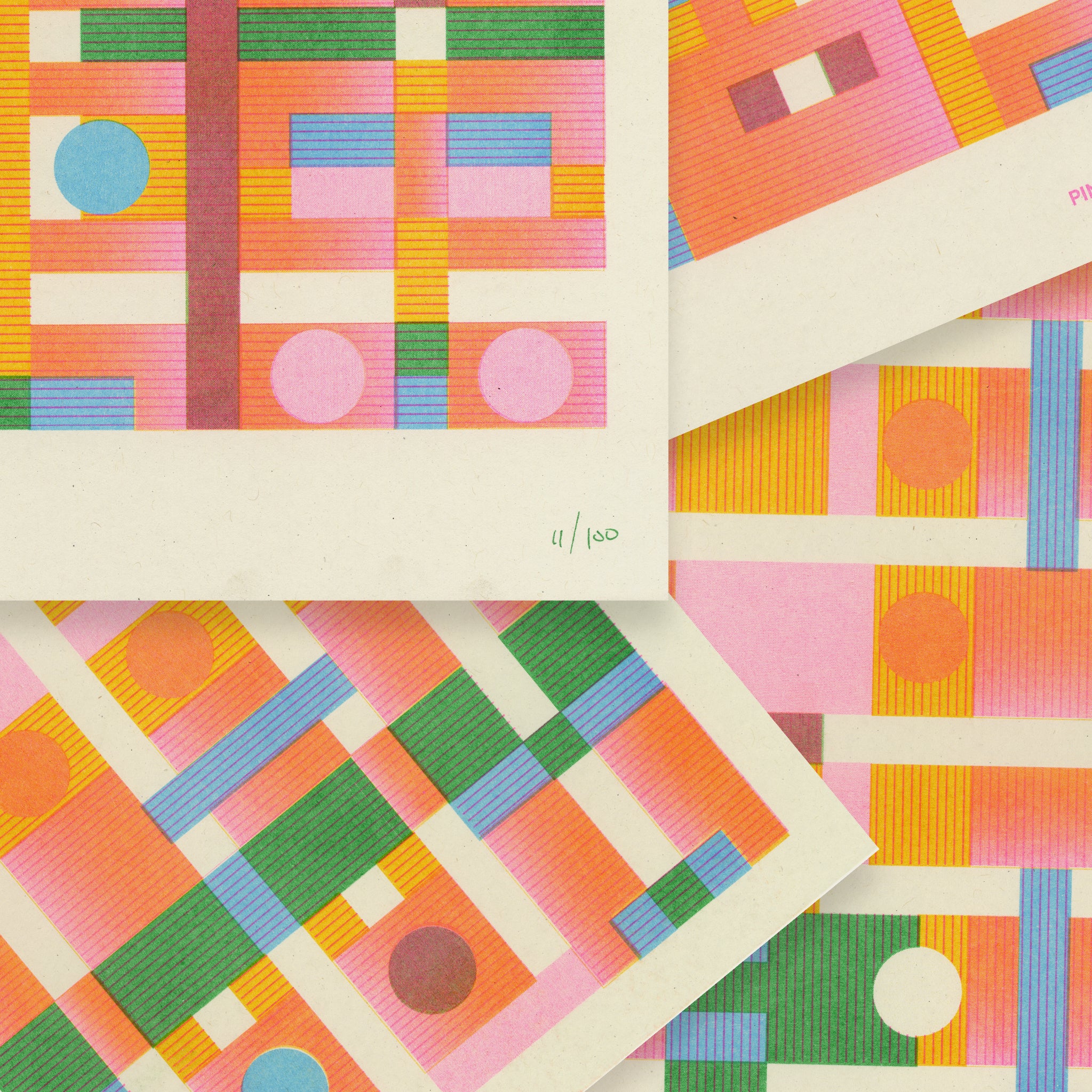 Pinball A3 Risograph Wall Art - Retro Arcade Graphic Print - Image 6