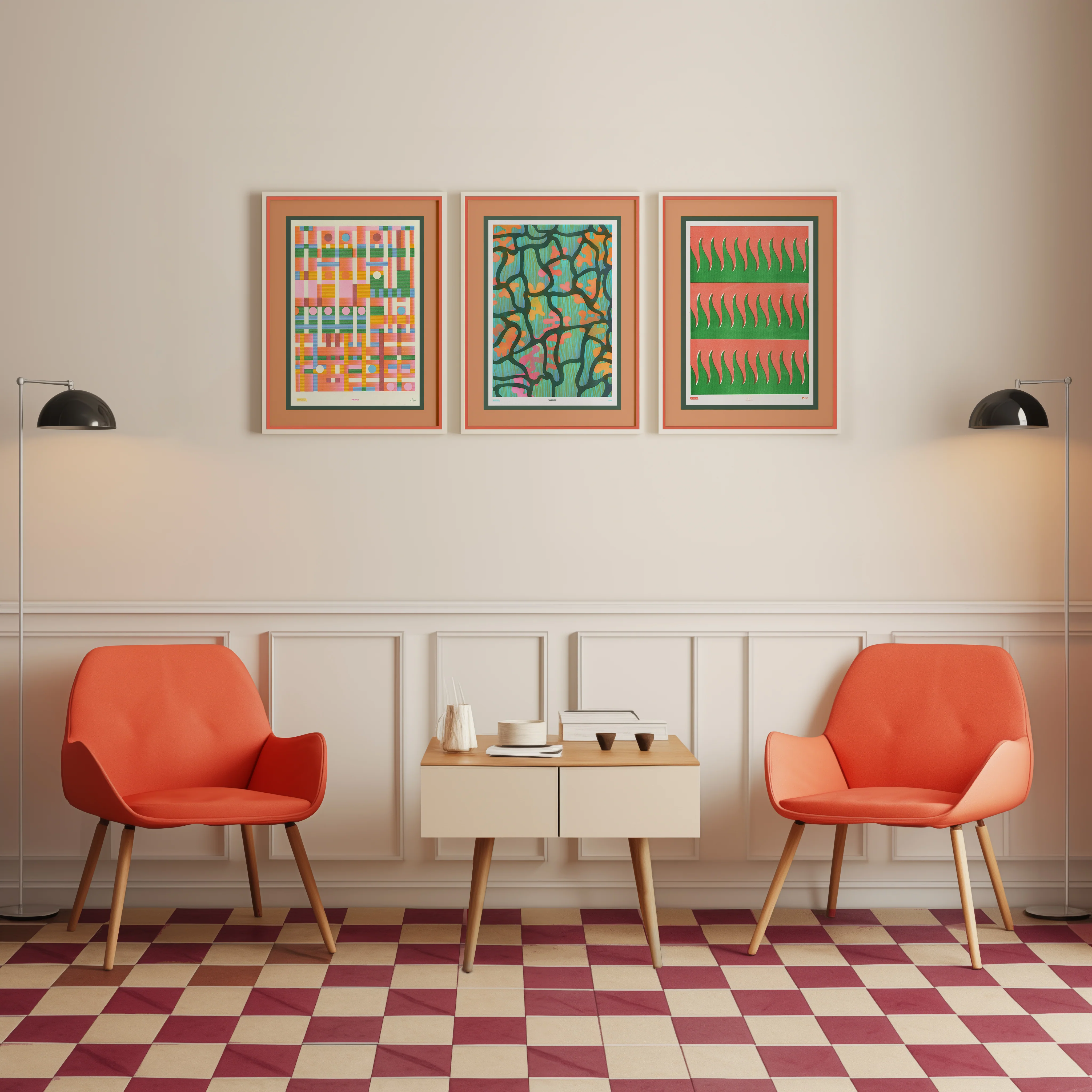 Pinball A3 Risograph Wall Art - Retro Arcade Graphic Print - Image 9