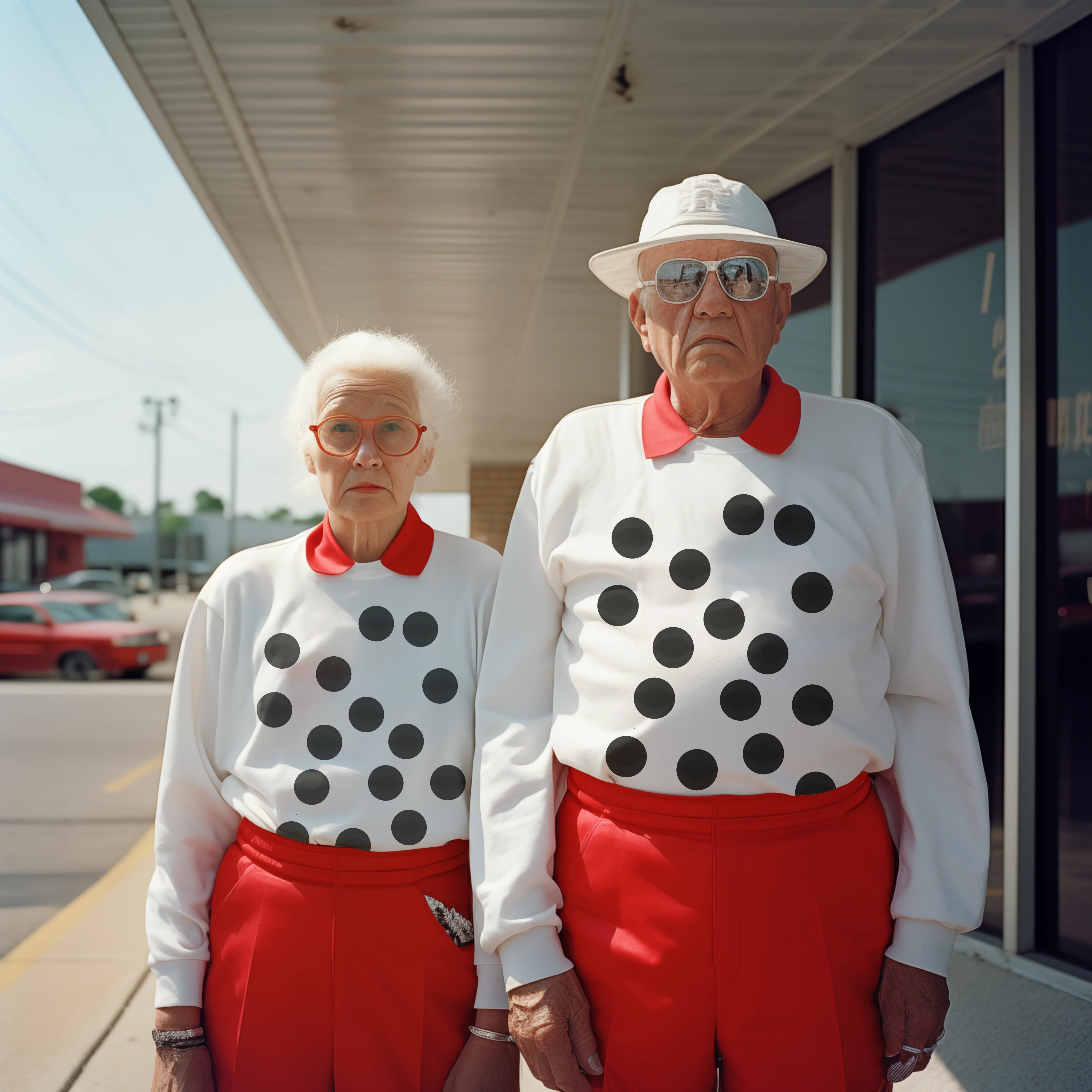Polka - White Classic Long Sleeve Tee - Image 7