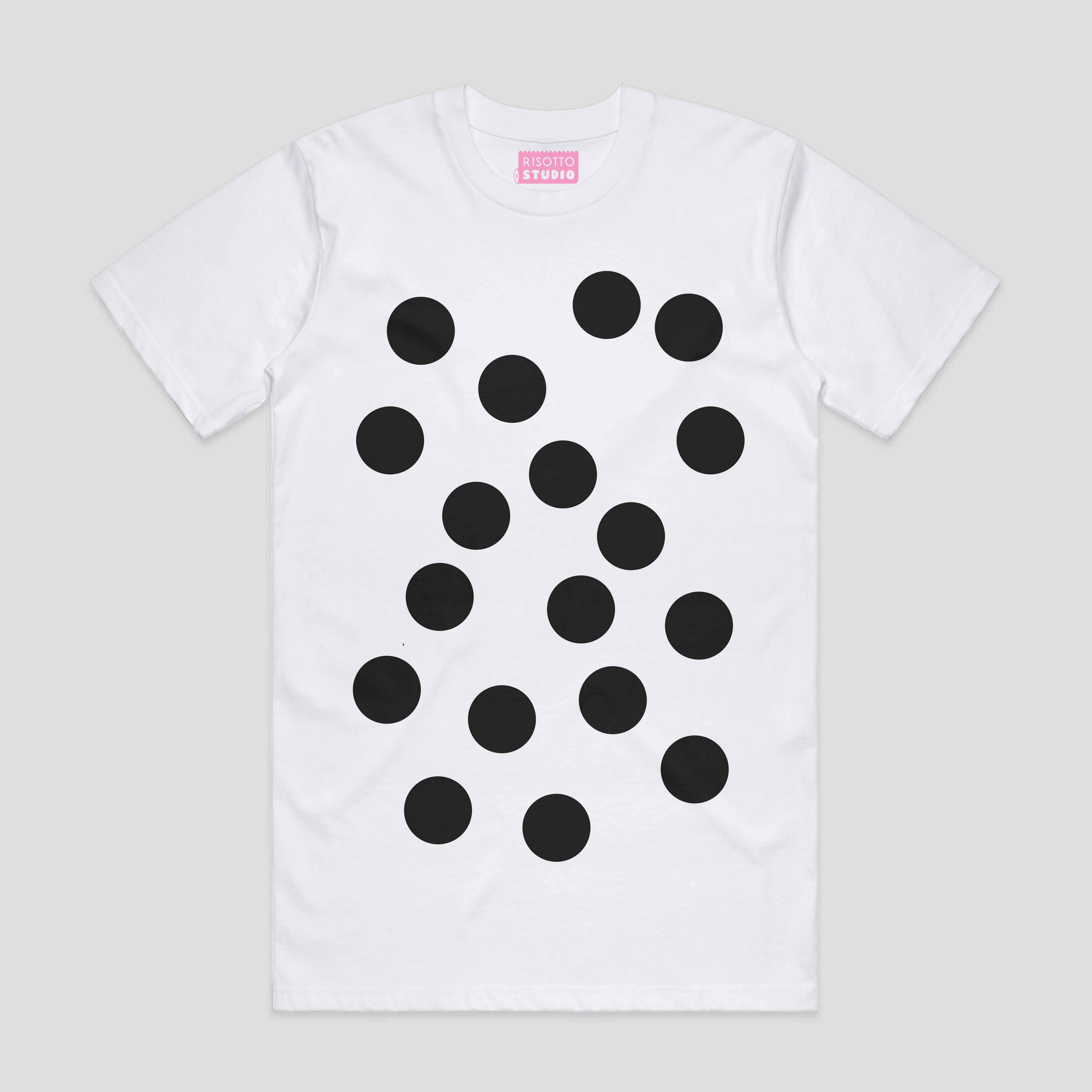 POLKA - White Classic T-shirt - Image 3