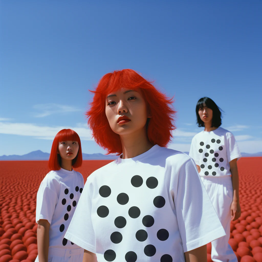 POLKA - White Classic T-shirt - Image 4