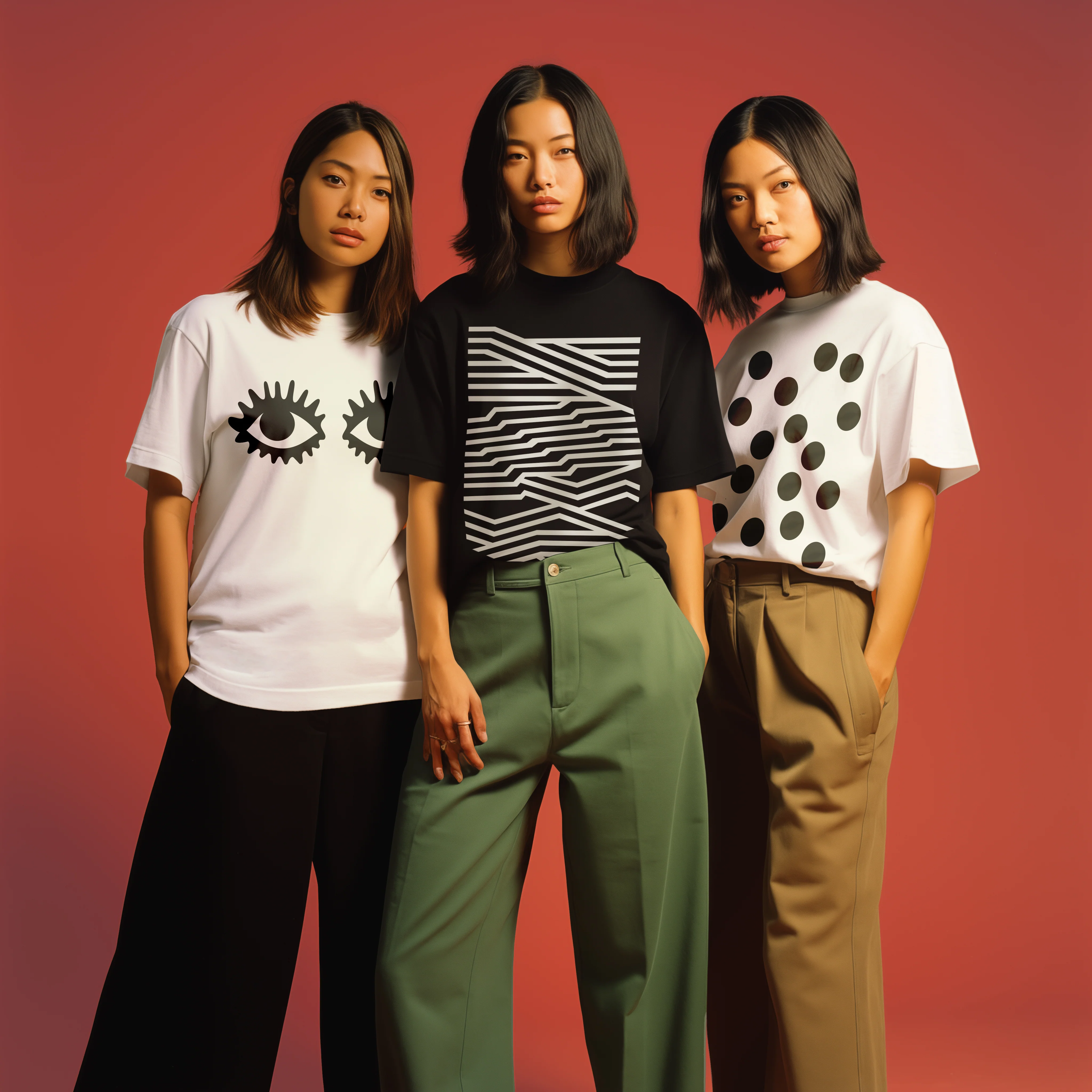 POLKA - White Classic T-shirt - Image 7