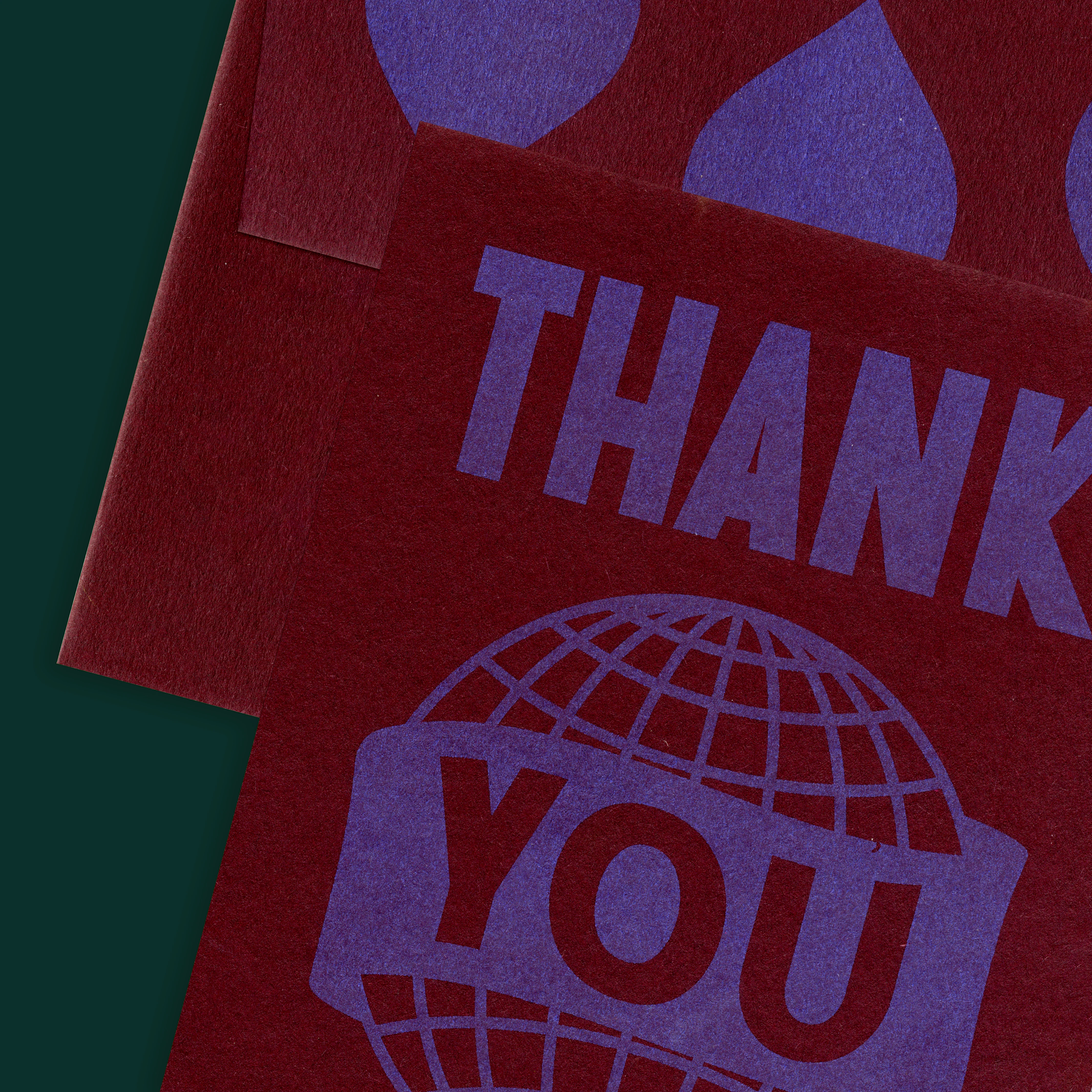 THANK YOU - CARD + ENVELOPE SET - Image 4