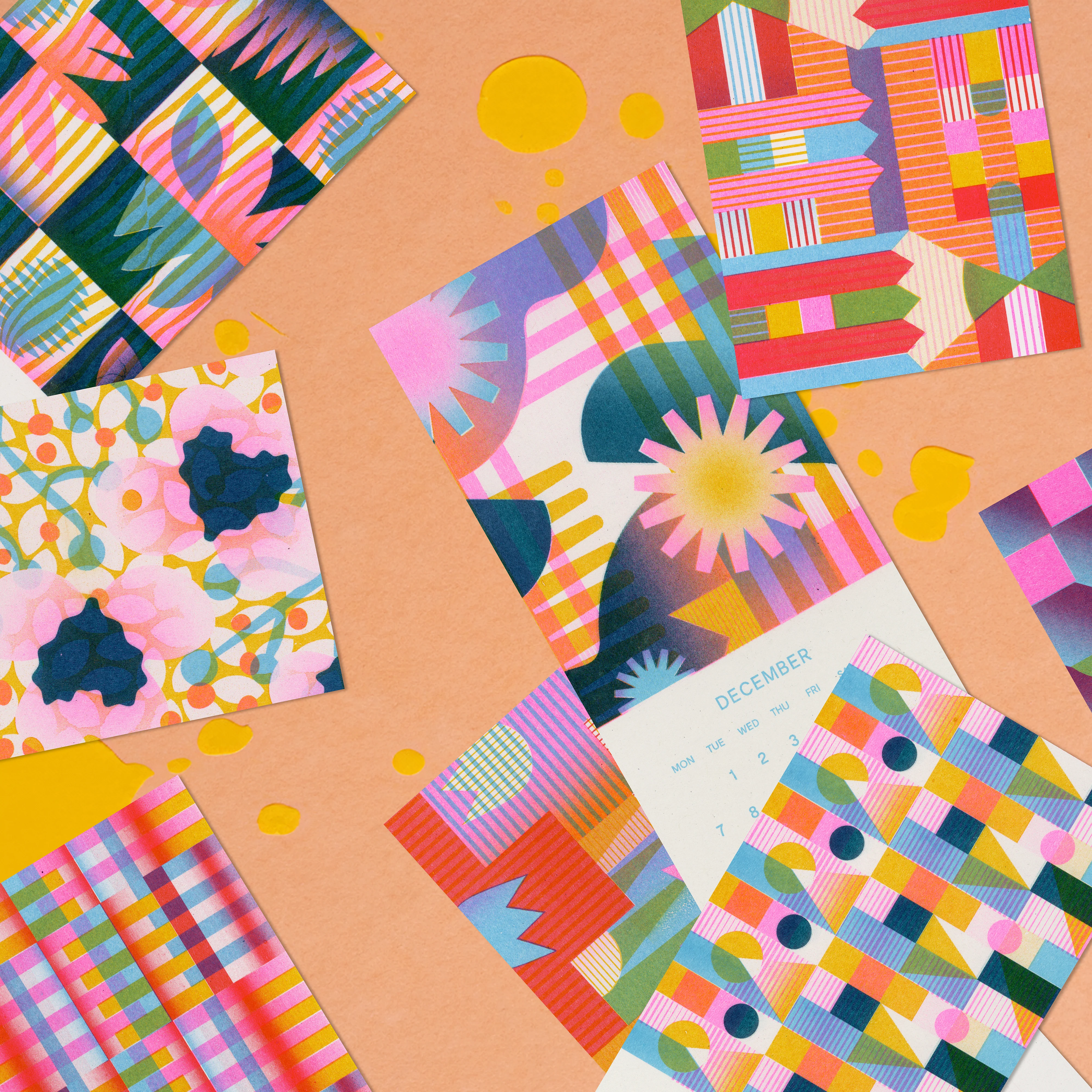 The Mini (+ MultiBuy) - 2026 Risograph Calendar - Image 4