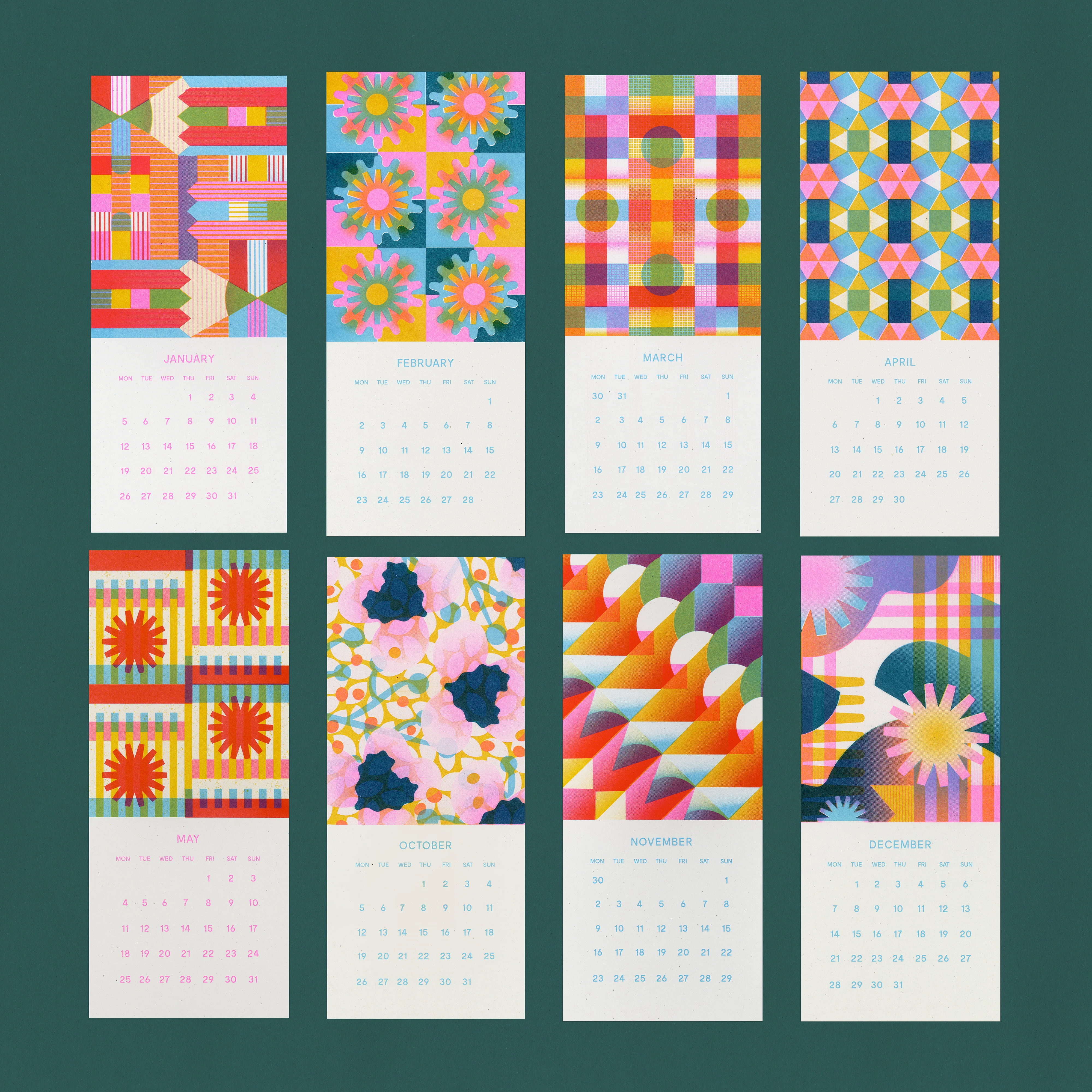 The Mini (+ MultiBuy) - 2026 Risograph Calendar - Image 5