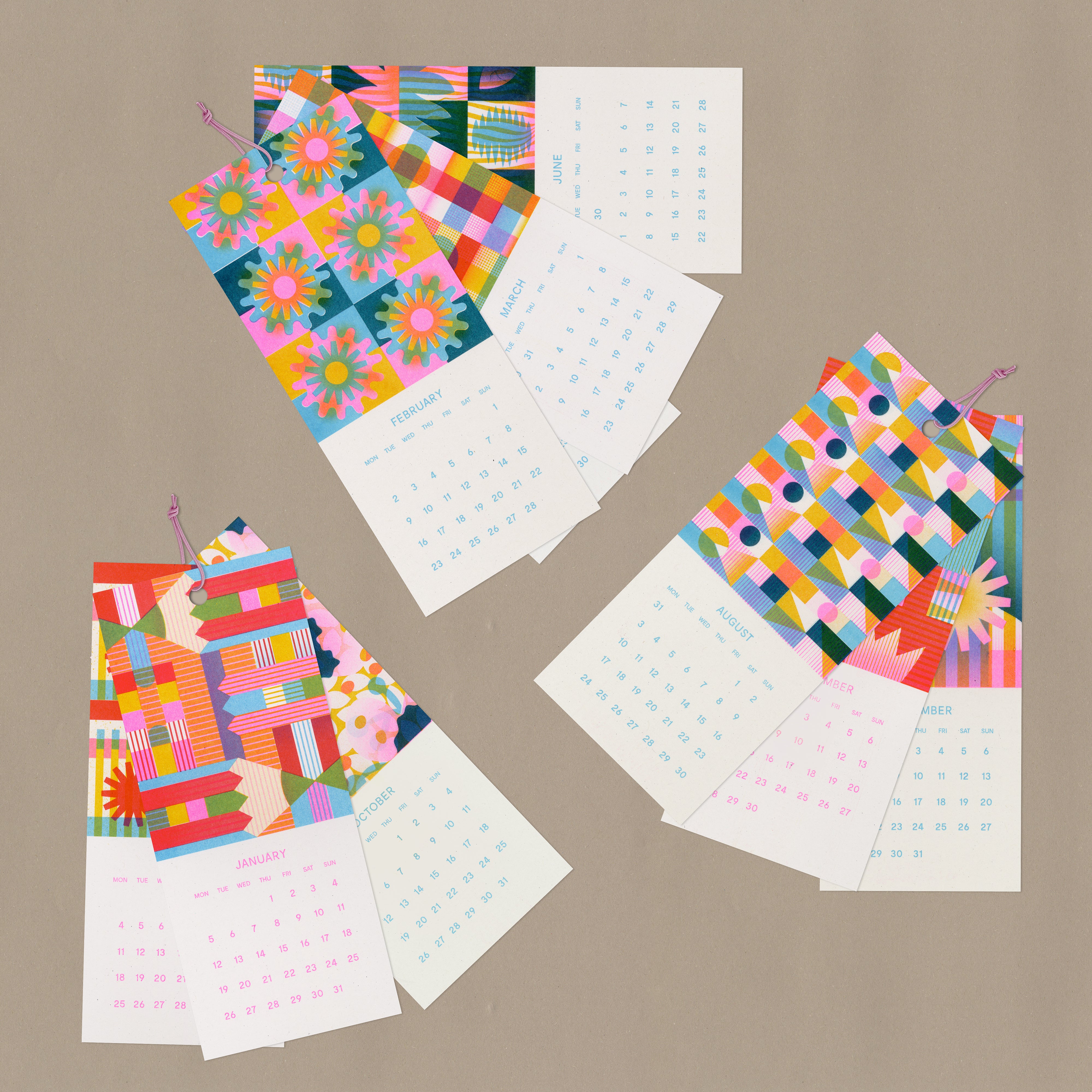 The Mini (+ MultiBuy) - 2026 Risograph Calendar - Image 6