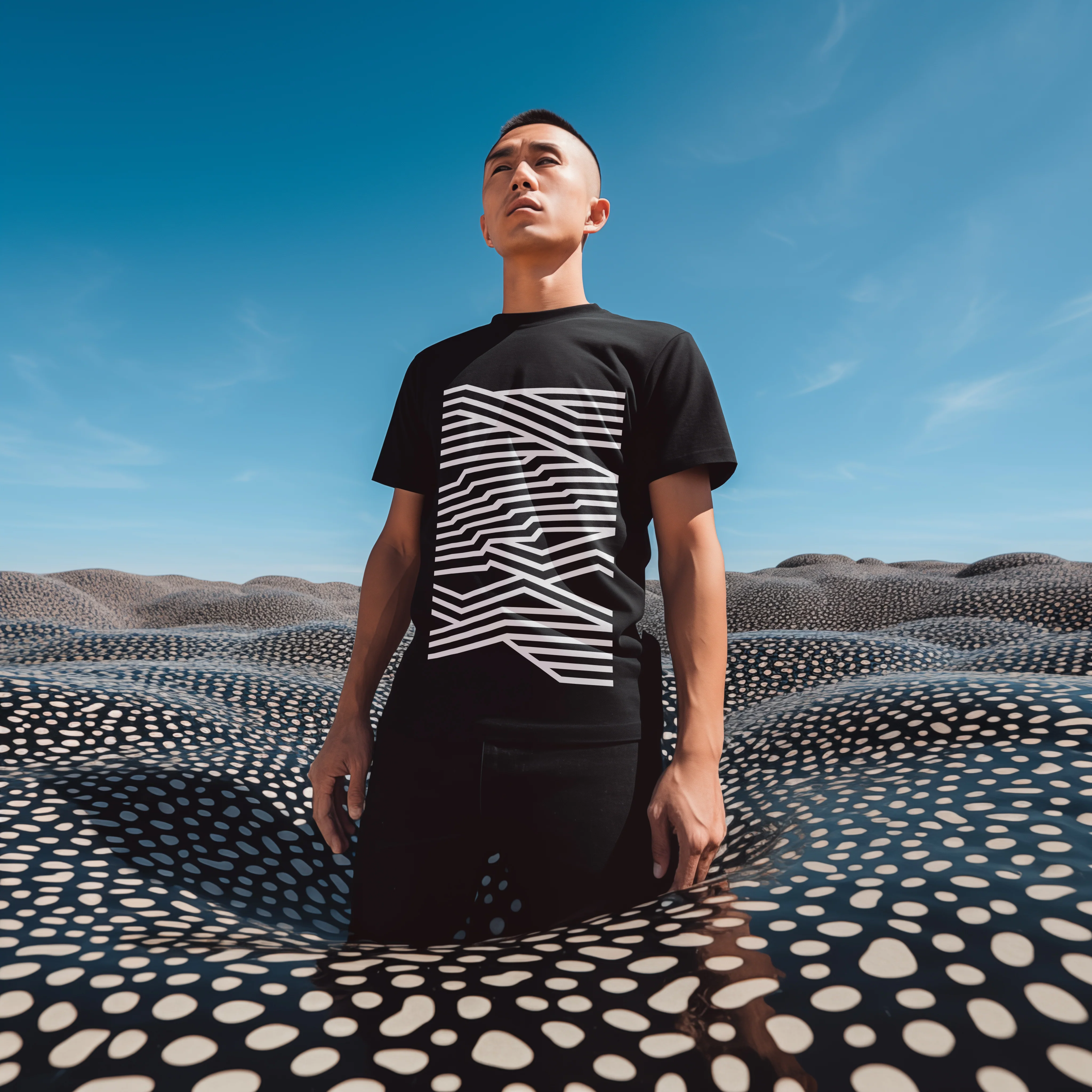 Warp - Black Classic T-shirt - Image 5